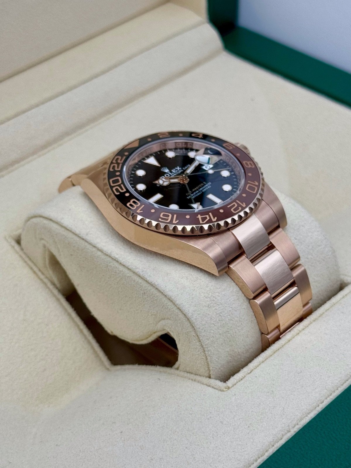 2023 Rolex GMT-Master II “Rootbeer” 40mm 126715CHNR Rose Gold (Unworn) - Image 6