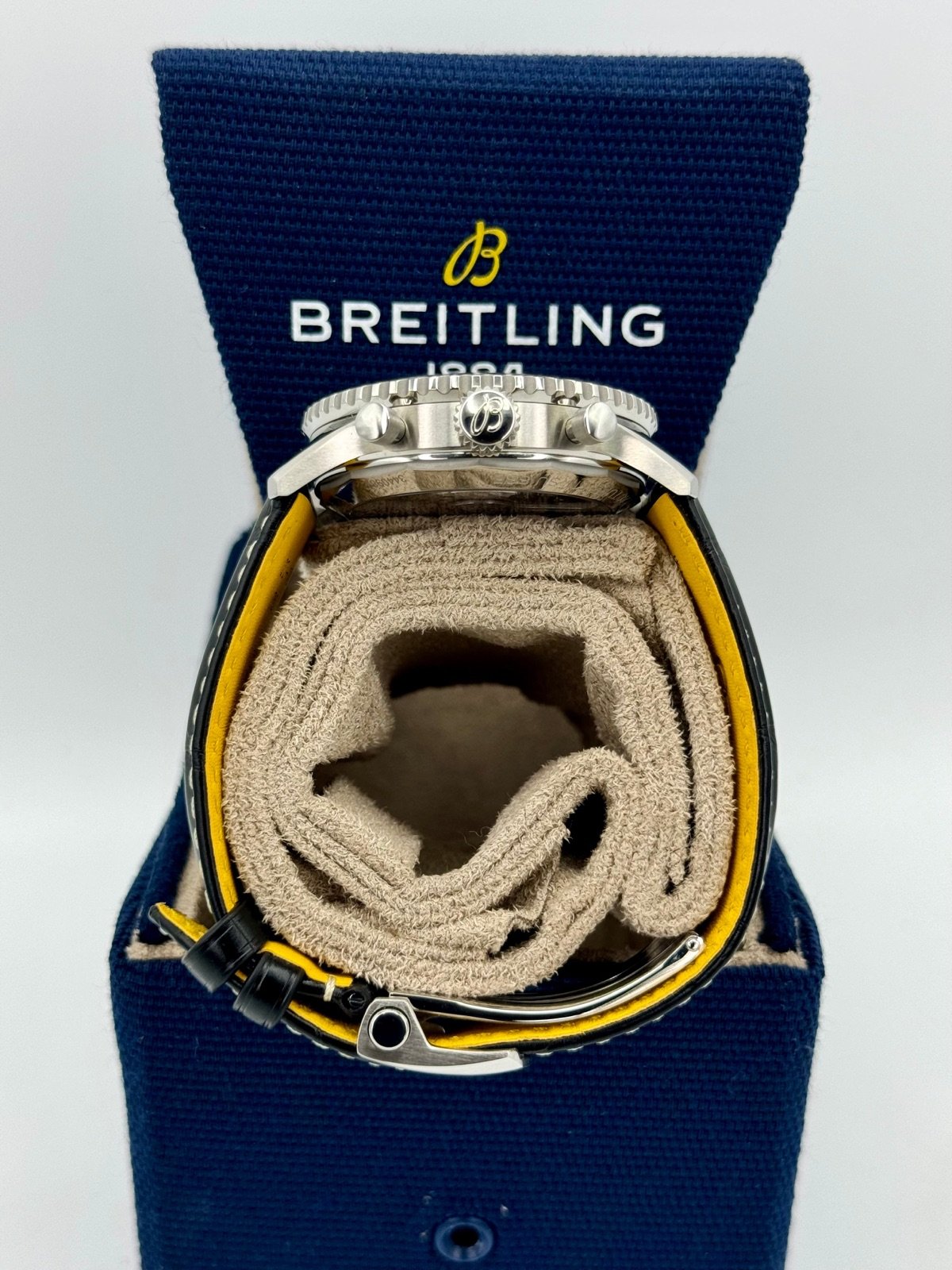 2024 Breitling Chronograph 42mm AB0139 Stainless Steel Black Dial (Unworn) - Image 9