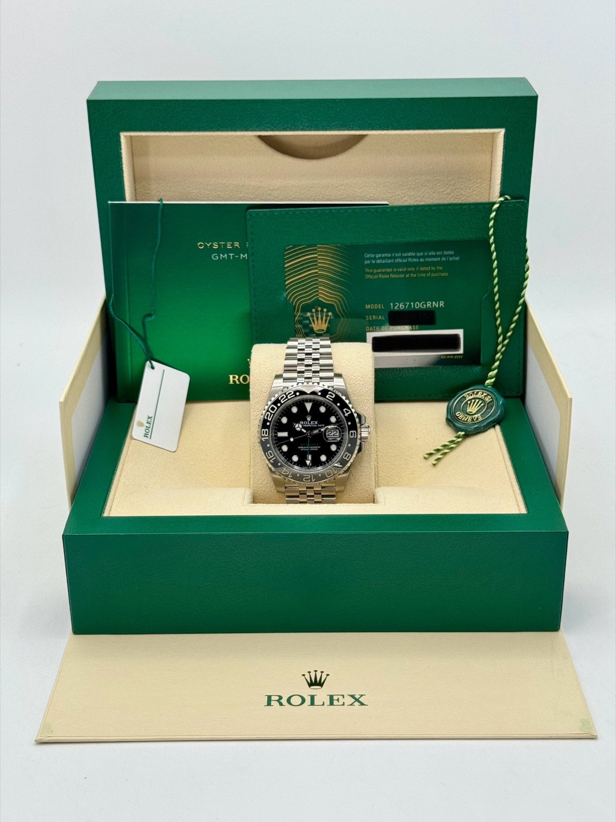 2024 Rolex GMT-Master II “Bruce Wayne” 40mm 126710GRNR Black Dial (Unworn) - Image 10