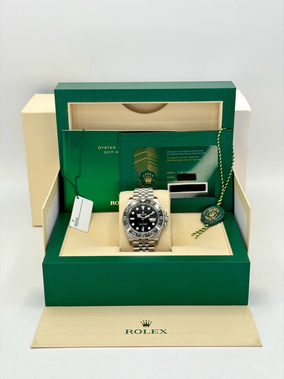 2024 Rolex GMT-Master II “Bruce Wayne” 40mm 126710GRNR Black Dial (Unworn) - Image 11
