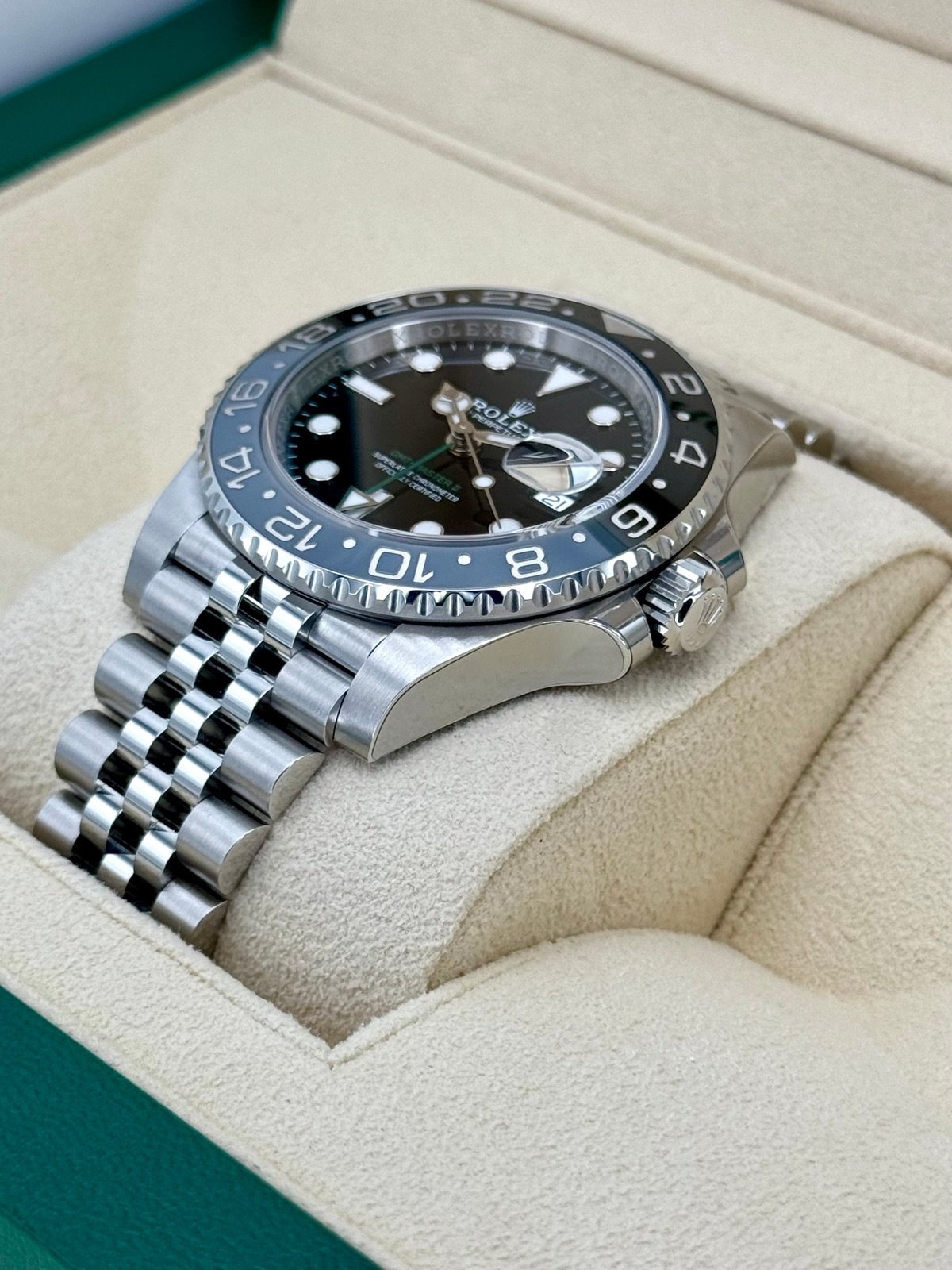 2024 Rolex GMT-Master II “Bruce Wayne” 40mm 126710GRNR Black Dial (Unworn) - Image 4