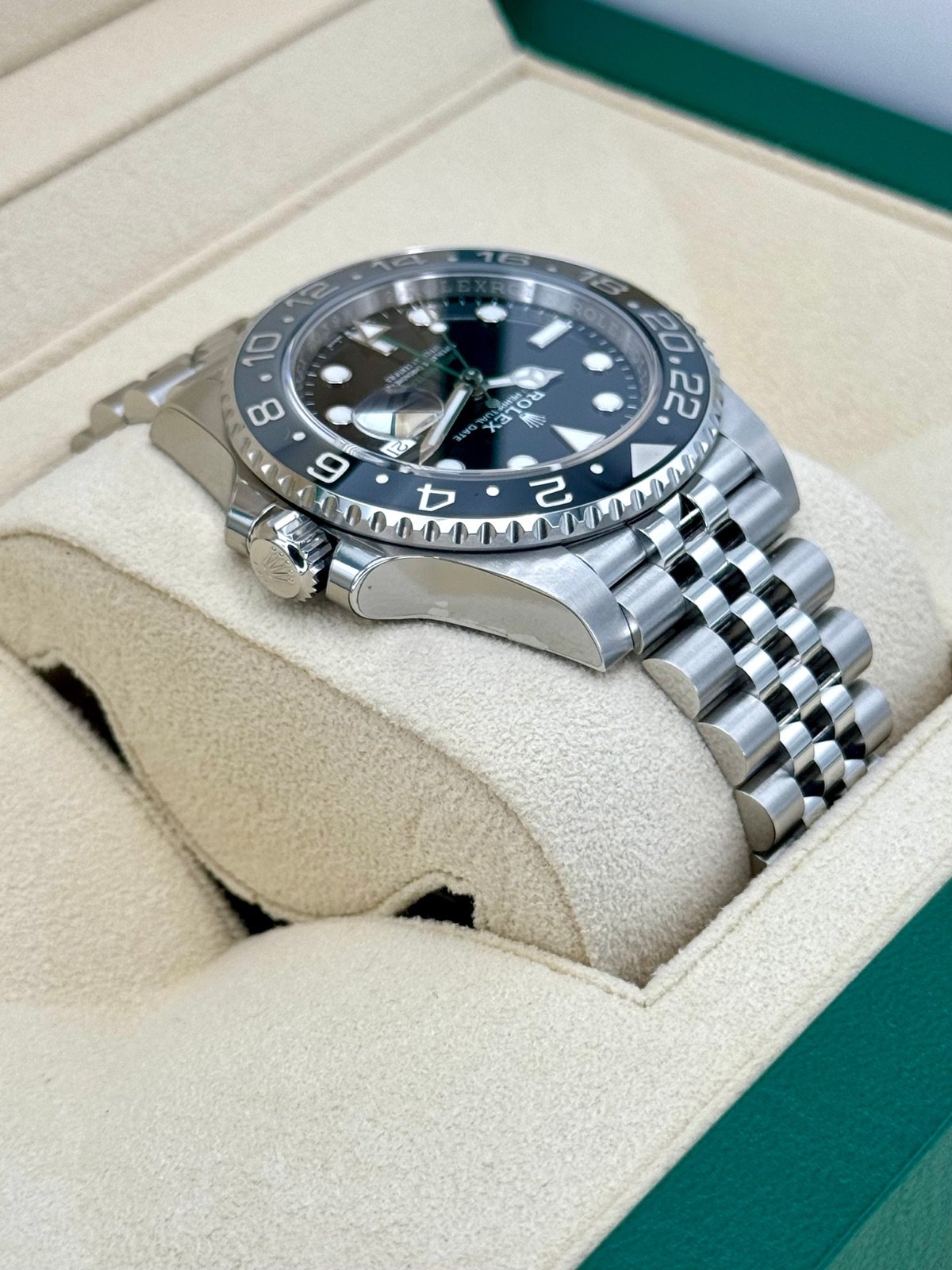 2024 Rolex GMT-Master II “Bruce Wayne” 40mm 126710GRNR Black Dial (Unworn) - Image 7