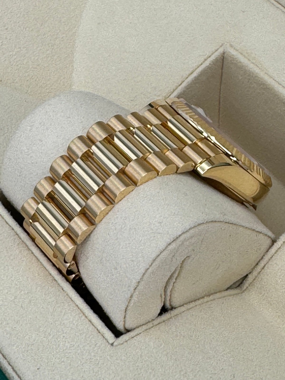 2024 Rolex Day-Date 36mm 128238 Champagne Diamond Dial (Unworn) - Image 7