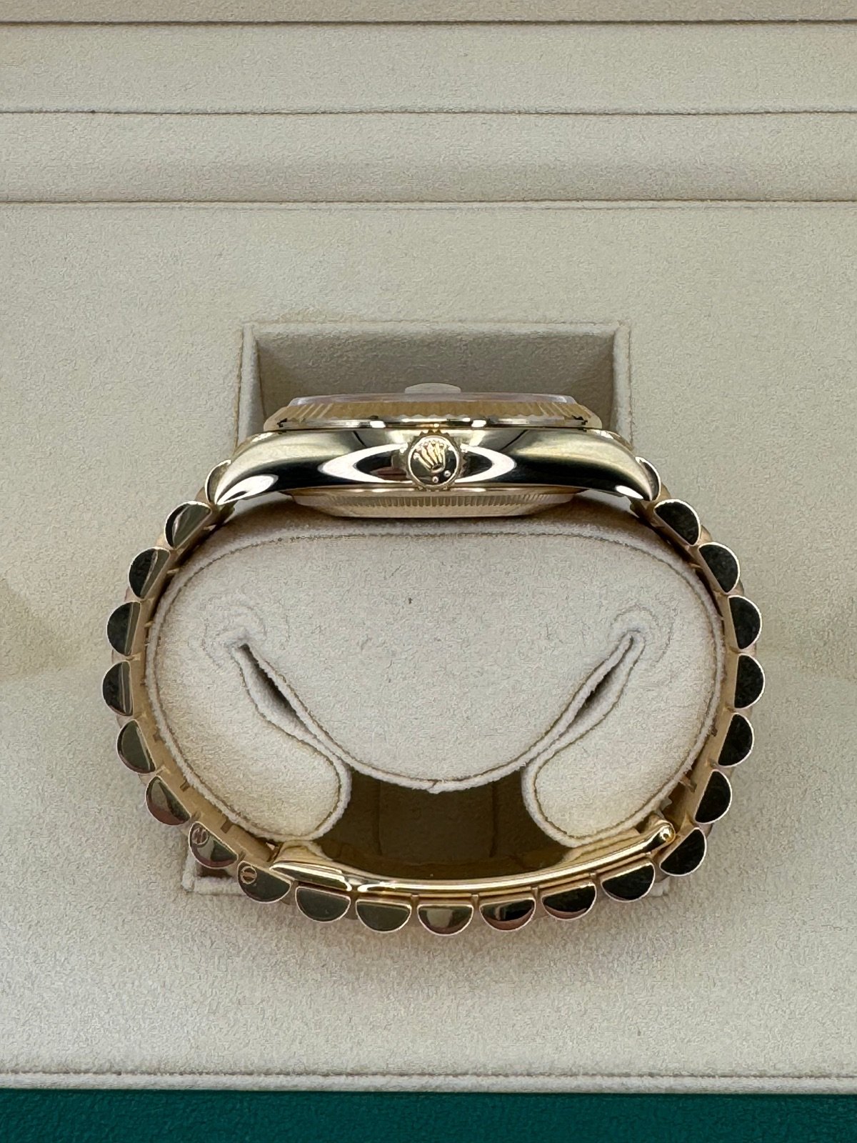2024 Rolex Day-Date 36mm 128238 Champagne Diamond Dial (Unworn) - Image 9
