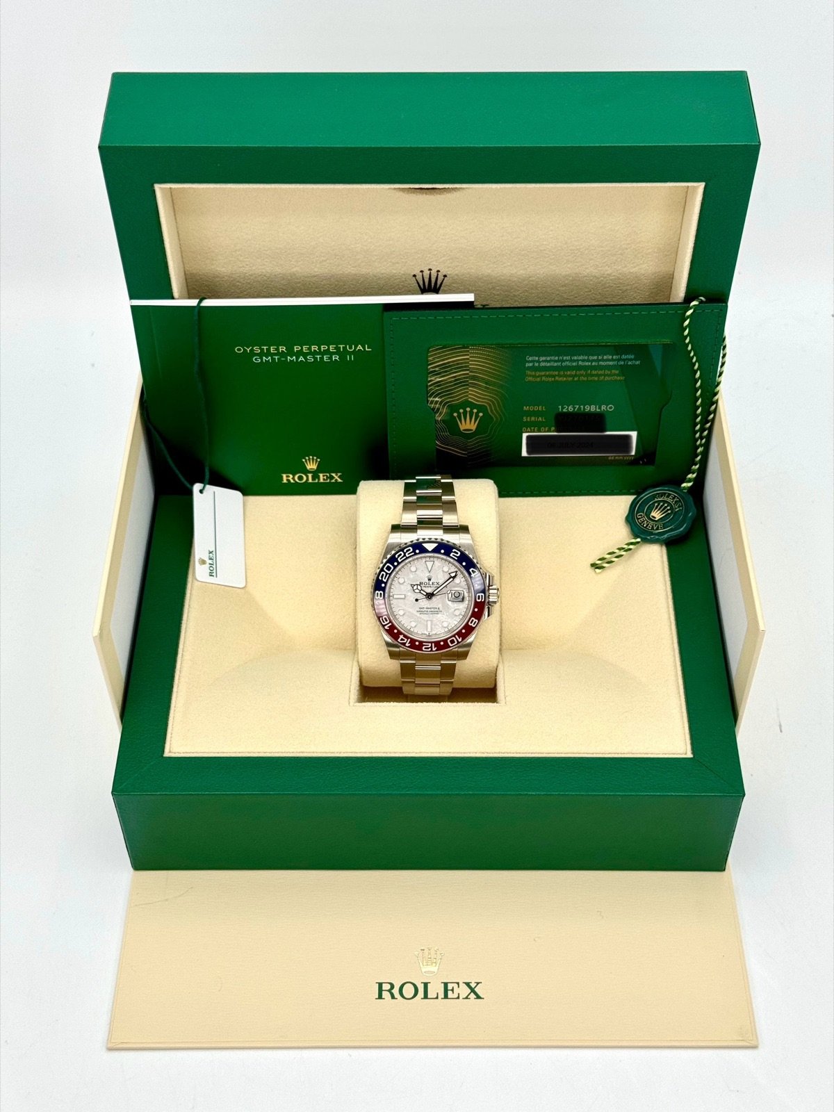 2024 Rolex GMT-Master II “Pepsi” 40mm 126719BLRO Meteorite Dial (Unworn) - Image 11
