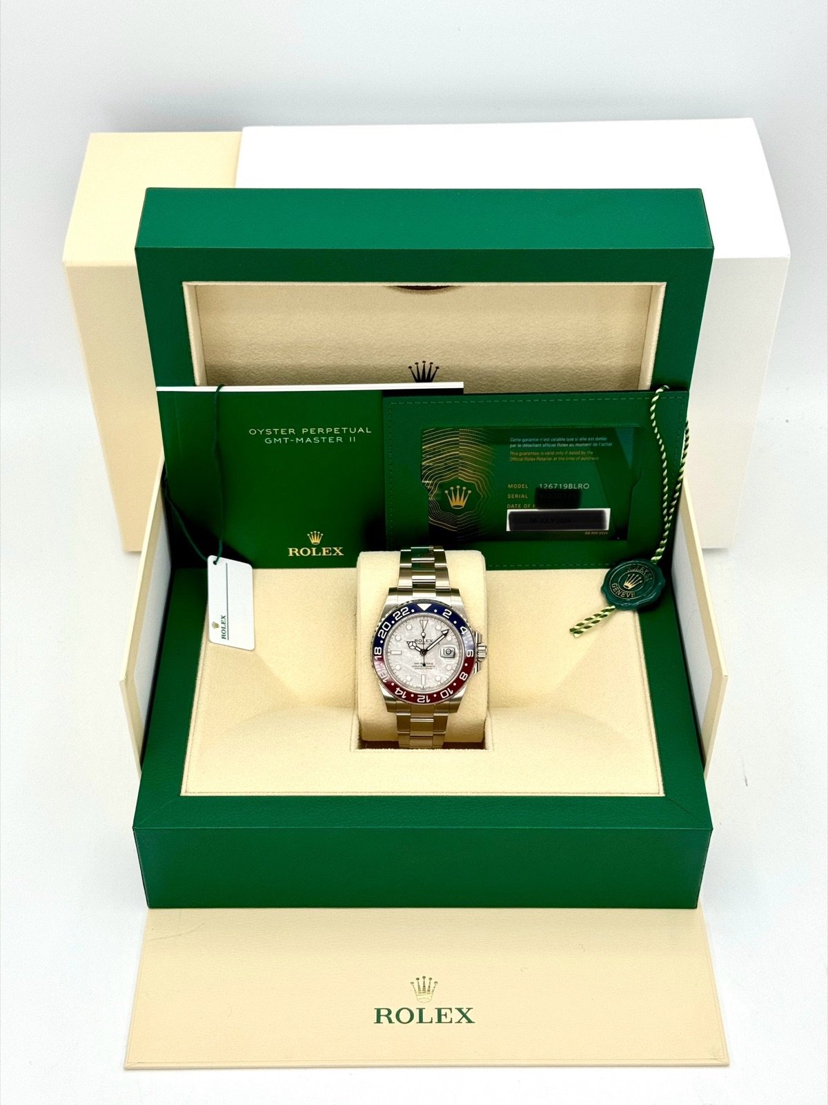 2024 Rolex GMT-Master II “Pepsi” 40mm 126719BLRO Meteorite Dial (Unworn) - Image 12