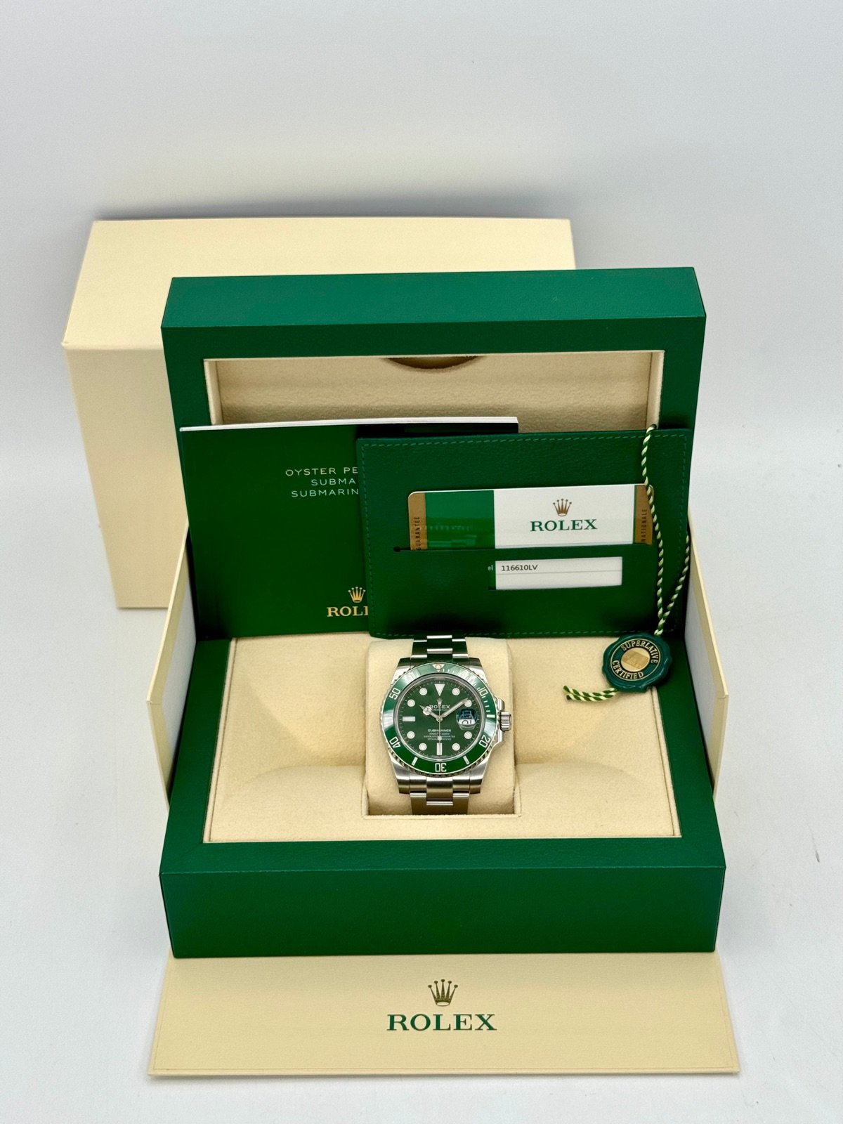 2017 Rolex Submariner “Hulk” 40mm 116610LV Green Dial - Image 12