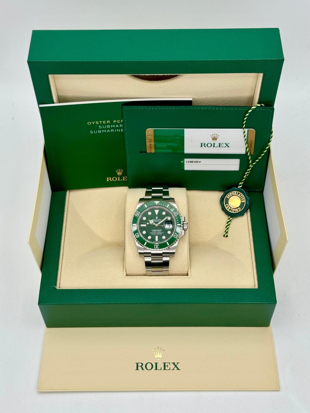 2018 Rolex Submariner “Hulk” 40mm 116610LV Green Dial - Image 11