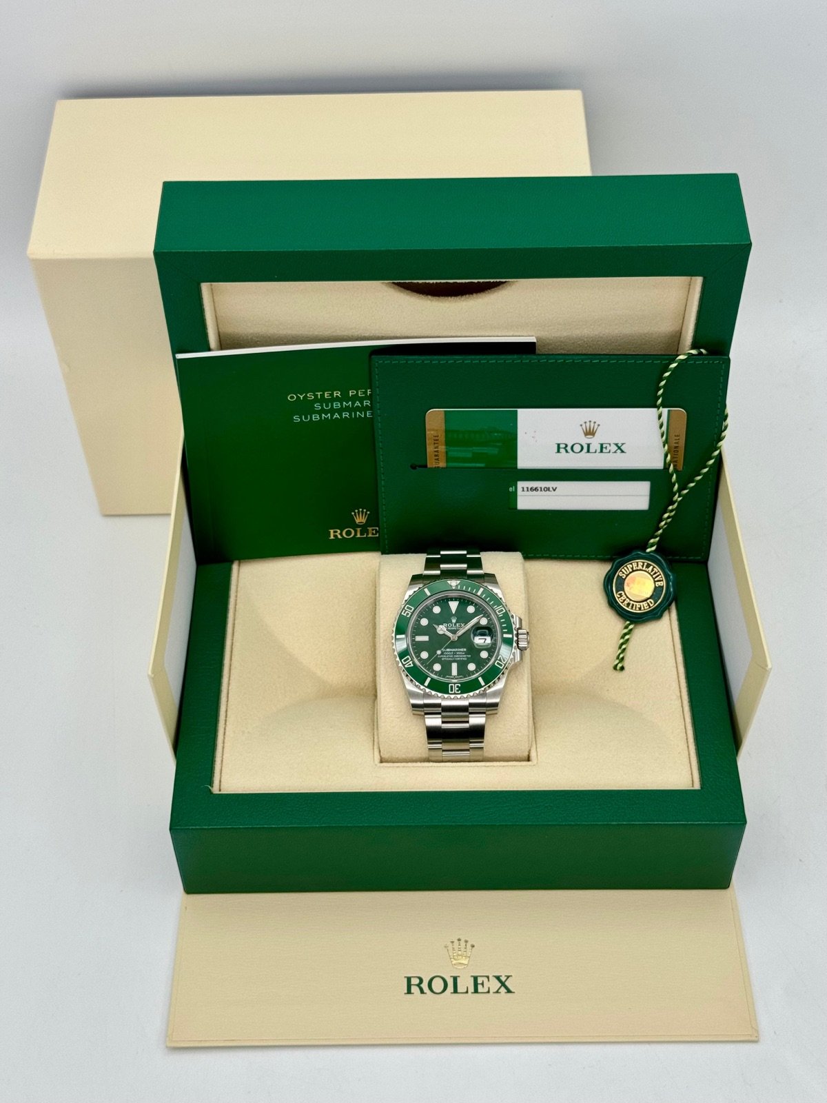 2018 Rolex Submariner “Hulk” 40mm 116610LV Green Dial - Image 12