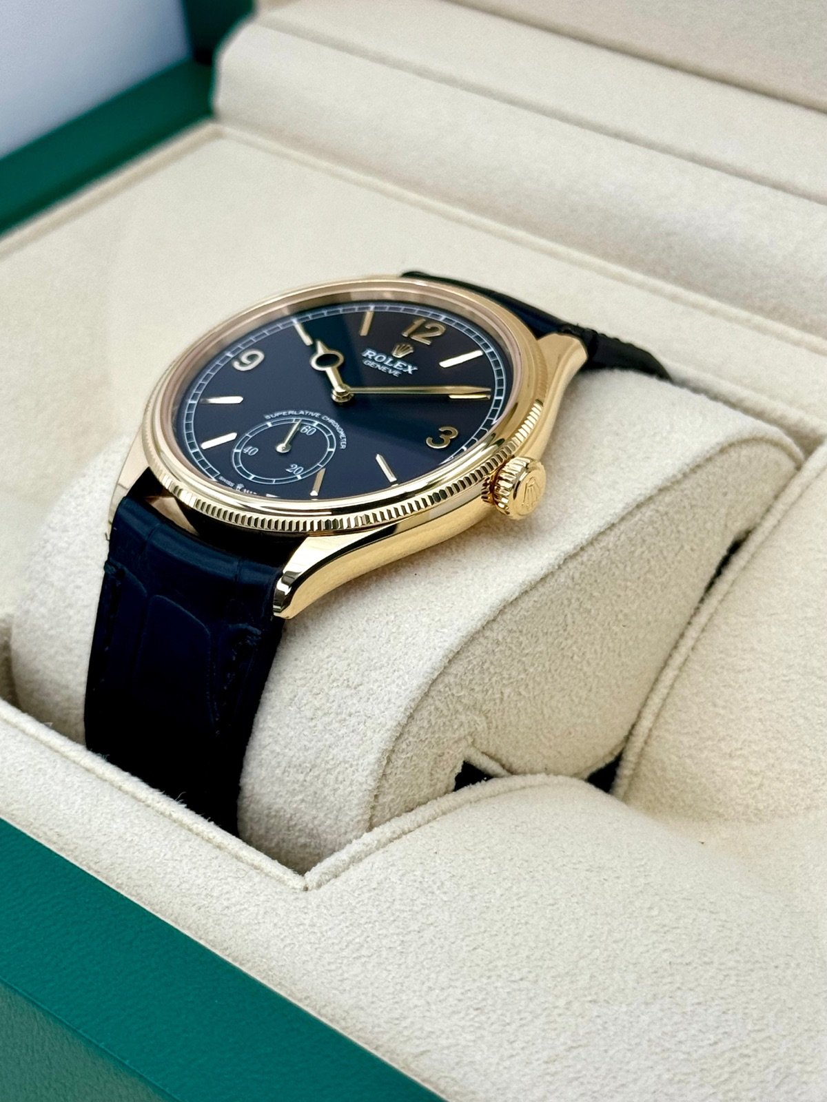 2024 Rolex 1908 39mm 52508 Yellow Gold Black Dial (Unworn) - Image 5