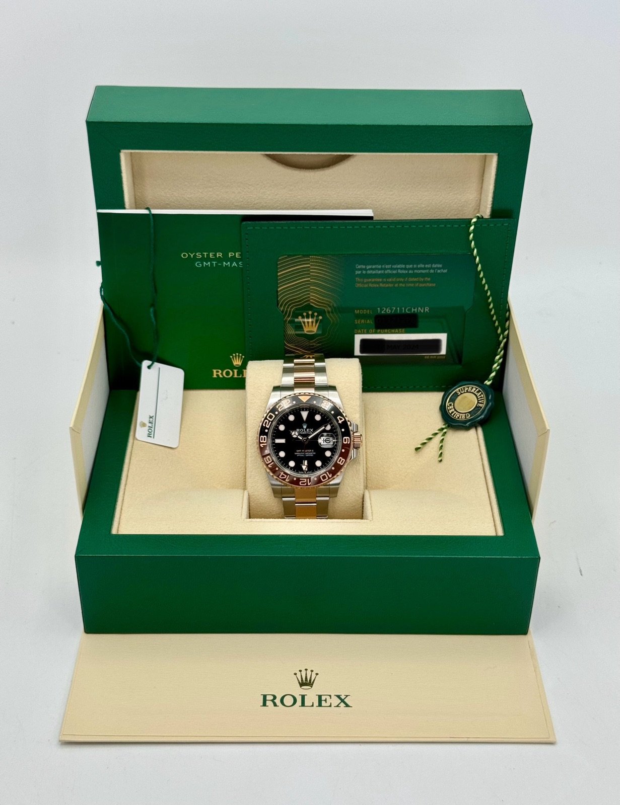 2024 Rolex GMT-Master II “Rootbeer” 40mm 126711CHNR Two-Tone - Image 11