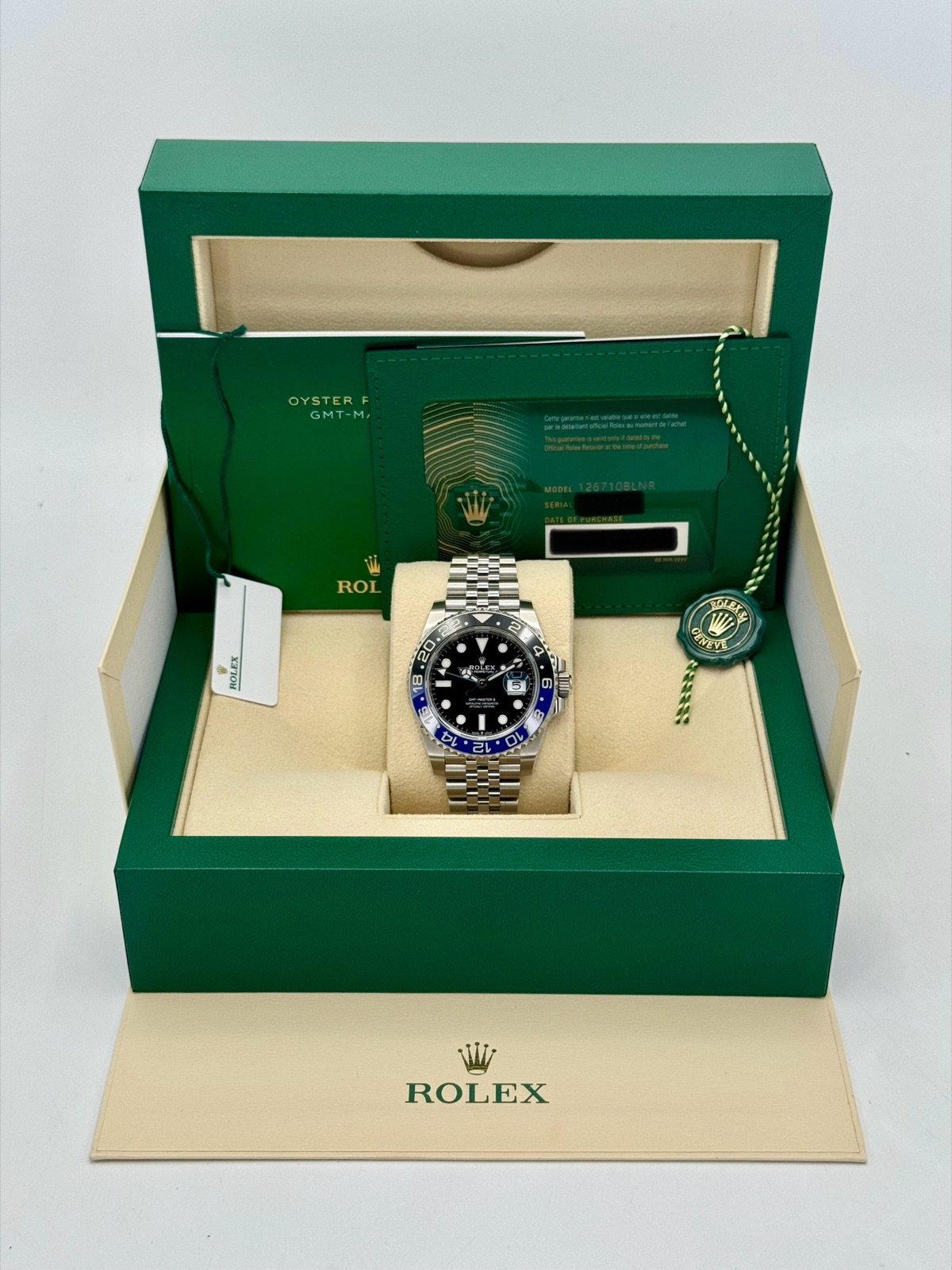 2024 Rolex GMT-Master II “Batgirl” 40mm 126710BLNR Jubilee Black Dial - Image 11