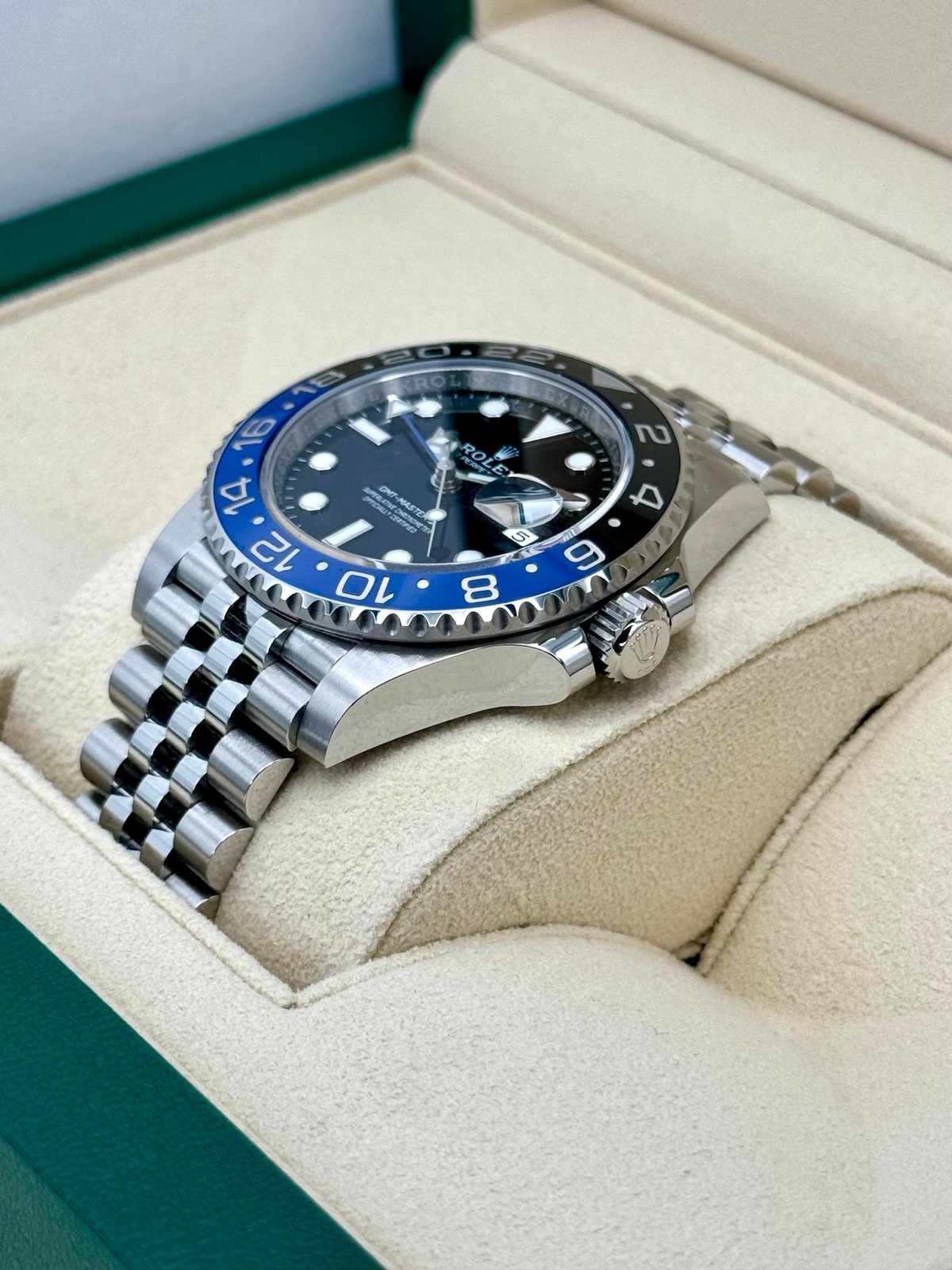 2024 Rolex GMT-Master II “Batgirl” 40mm 126710BLNR Jubilee Black Dial - Image 5