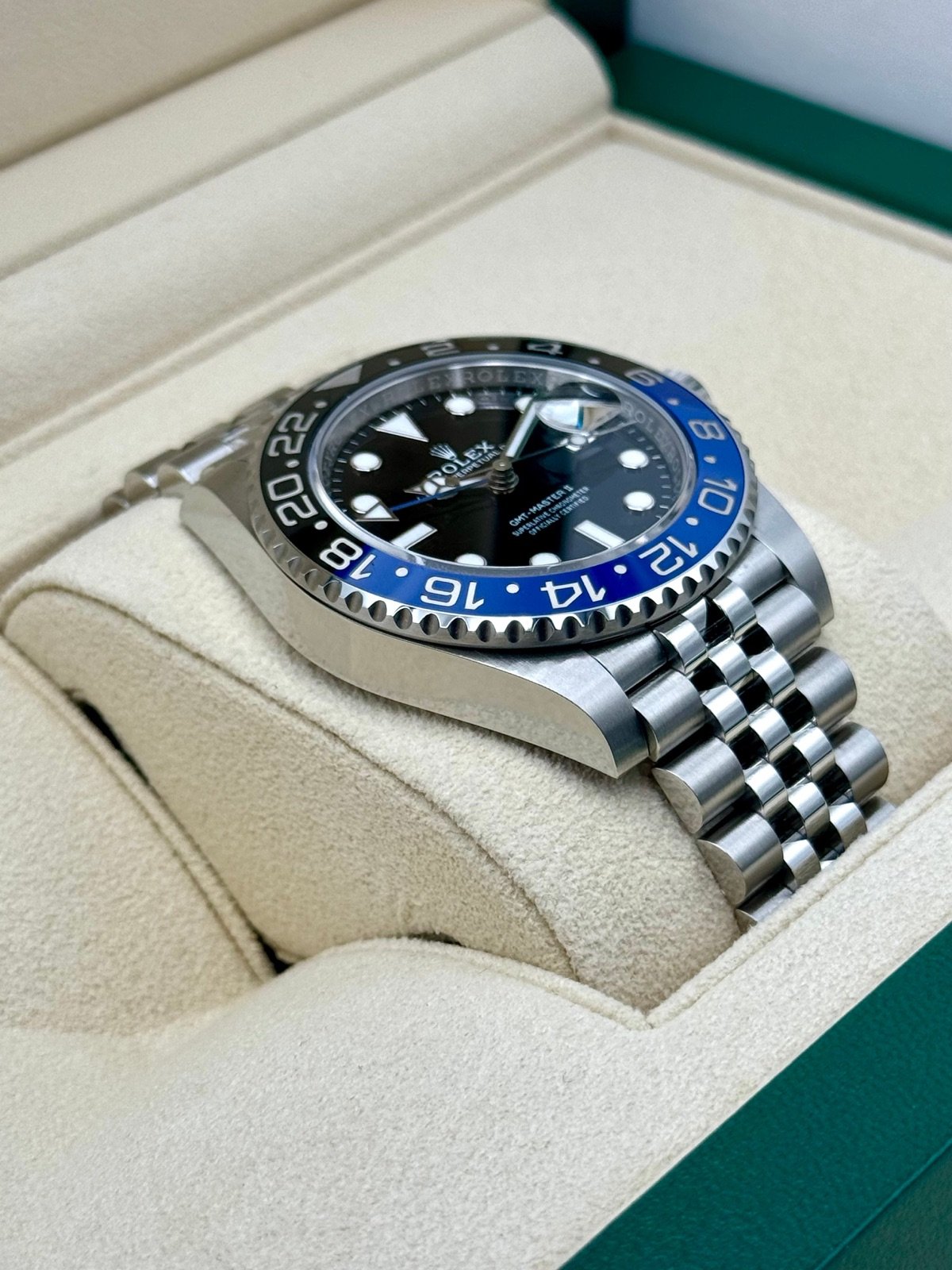 2024 Rolex GMT-Master II “Batgirl” 40mm 126710BLNR Jubilee Black Dial - Image 6