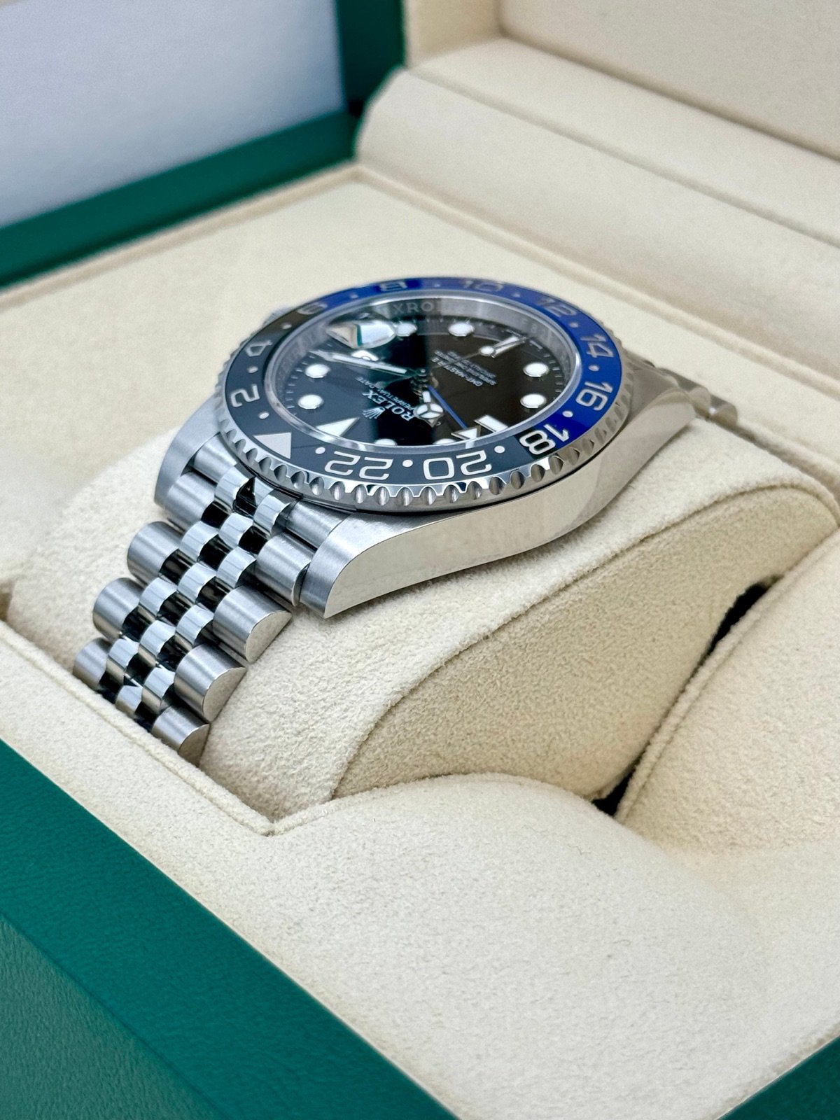 2024 Rolex GMT-Master II “Batgirl” 40mm 126710BLNR Jubilee Black Dial - Image 7
