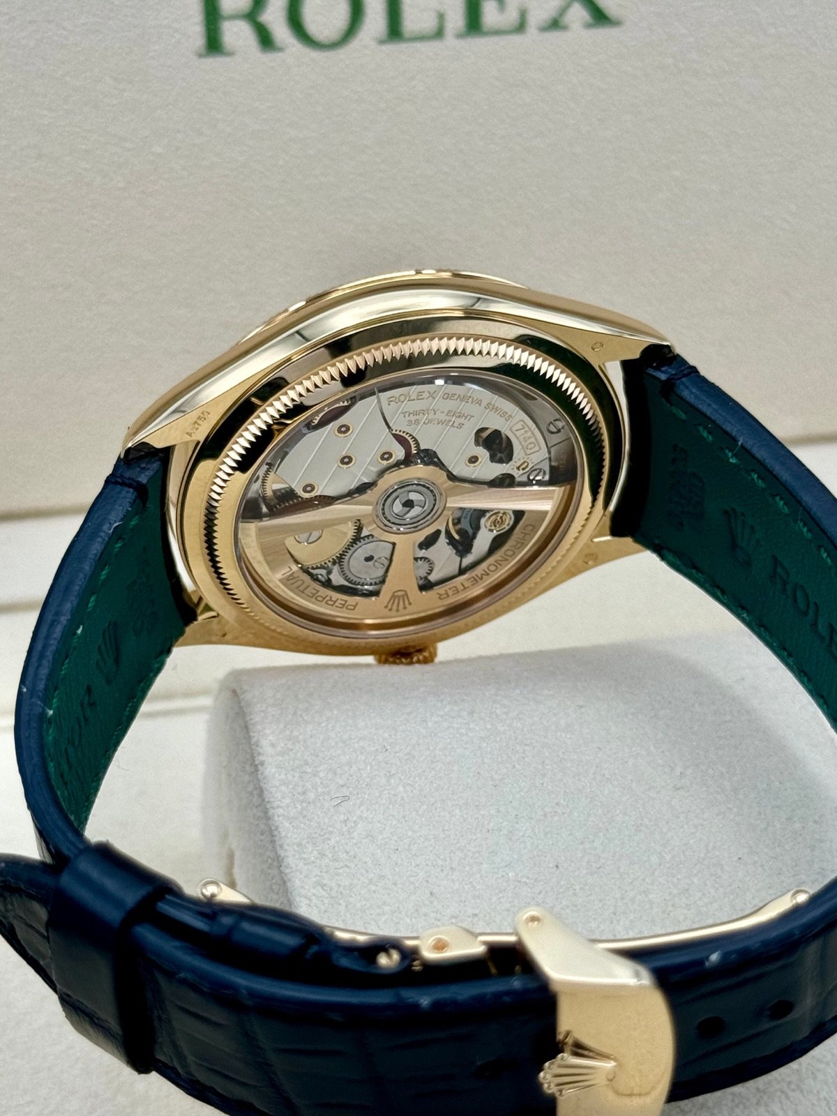2024 Rolex 1908 39mm 52508 Yellow Gold Black Dial (Unworn) - Image 11