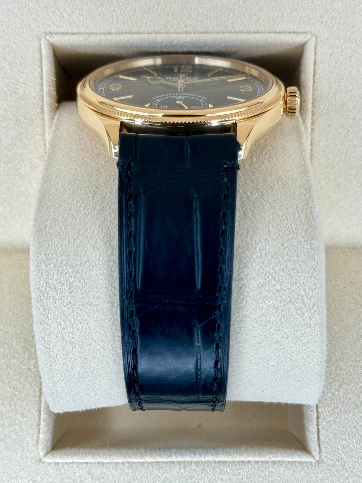 2024 Rolex 1908 39mm 52508 Yellow Gold Black Dial (Unworn) - Image 3