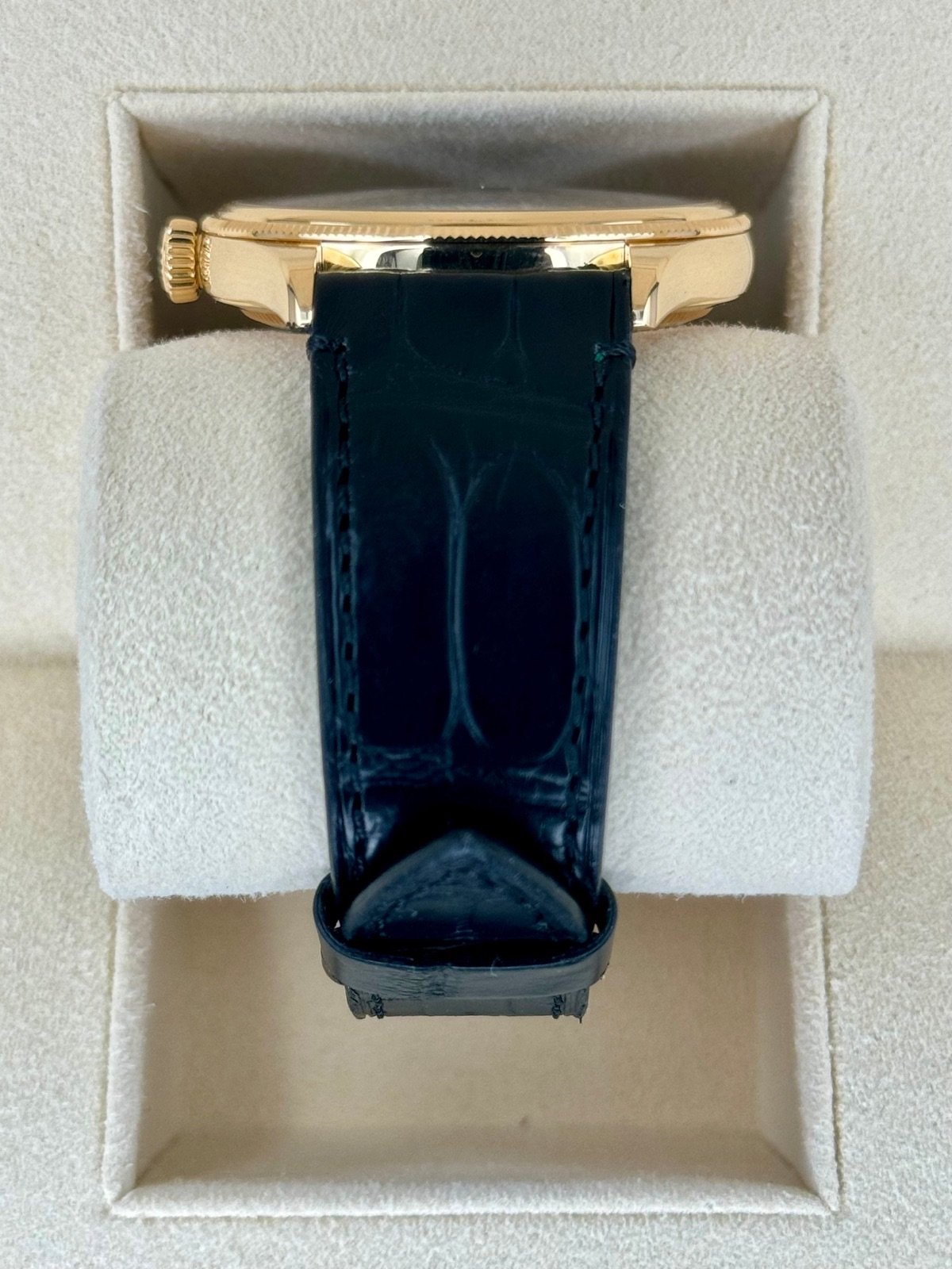2024 Rolex 1908 39mm 52508 Yellow Gold Black Dial (Unworn) - Image 4