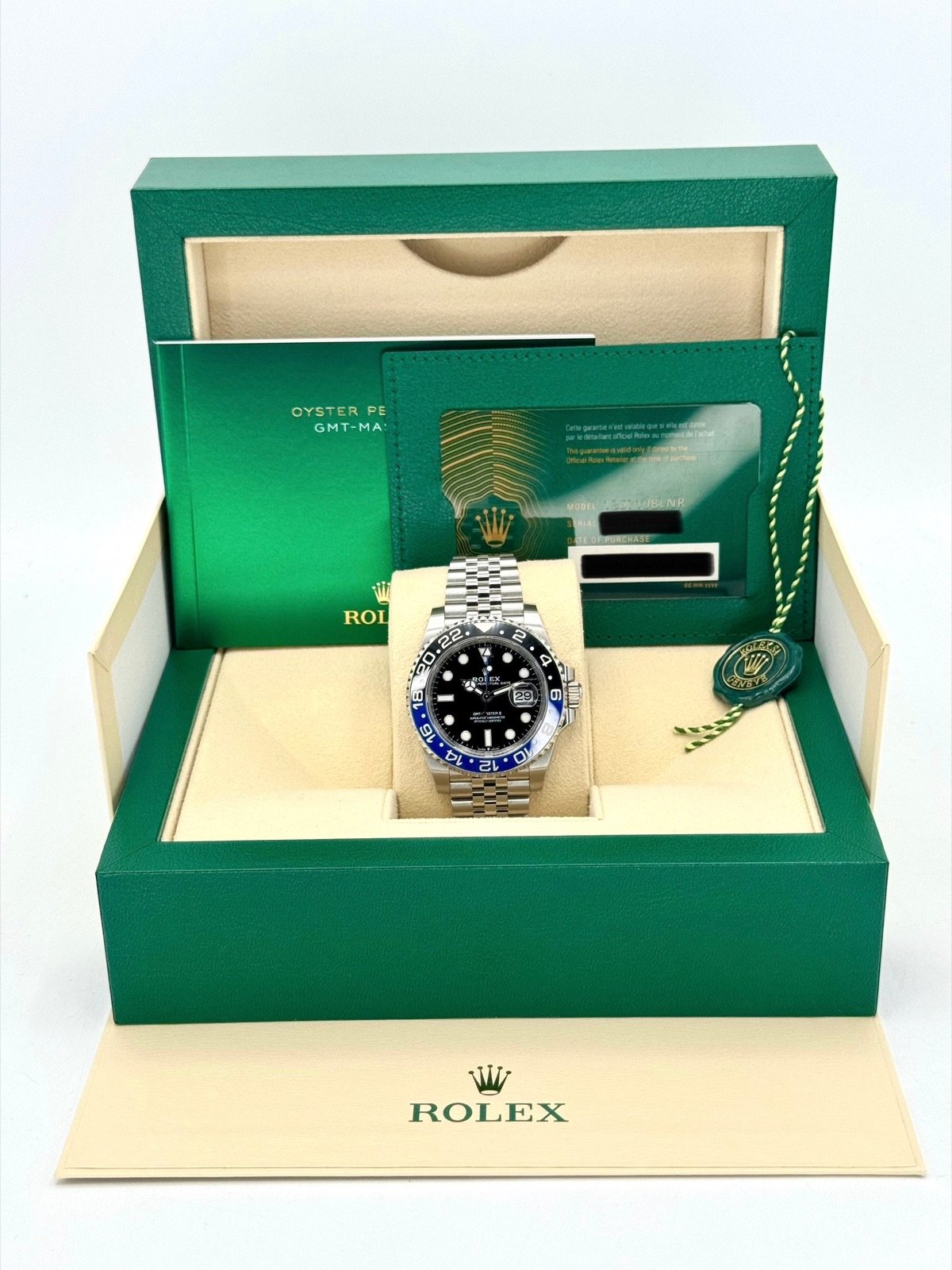 2023 Rolex GMT-Master II “Batgirl” 40mm 126710BLNR Jubilee Black Dial - Image 11