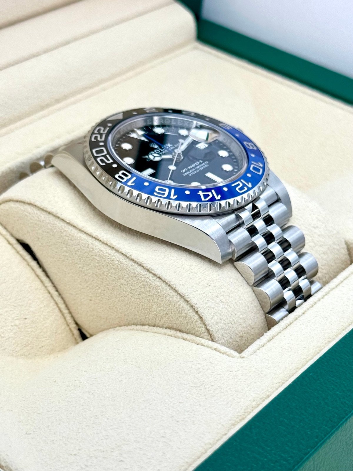 2023 Rolex GMT-Master II “Batgirl” 40mm 126710BLNR Jubilee Black Dial - Image 6
