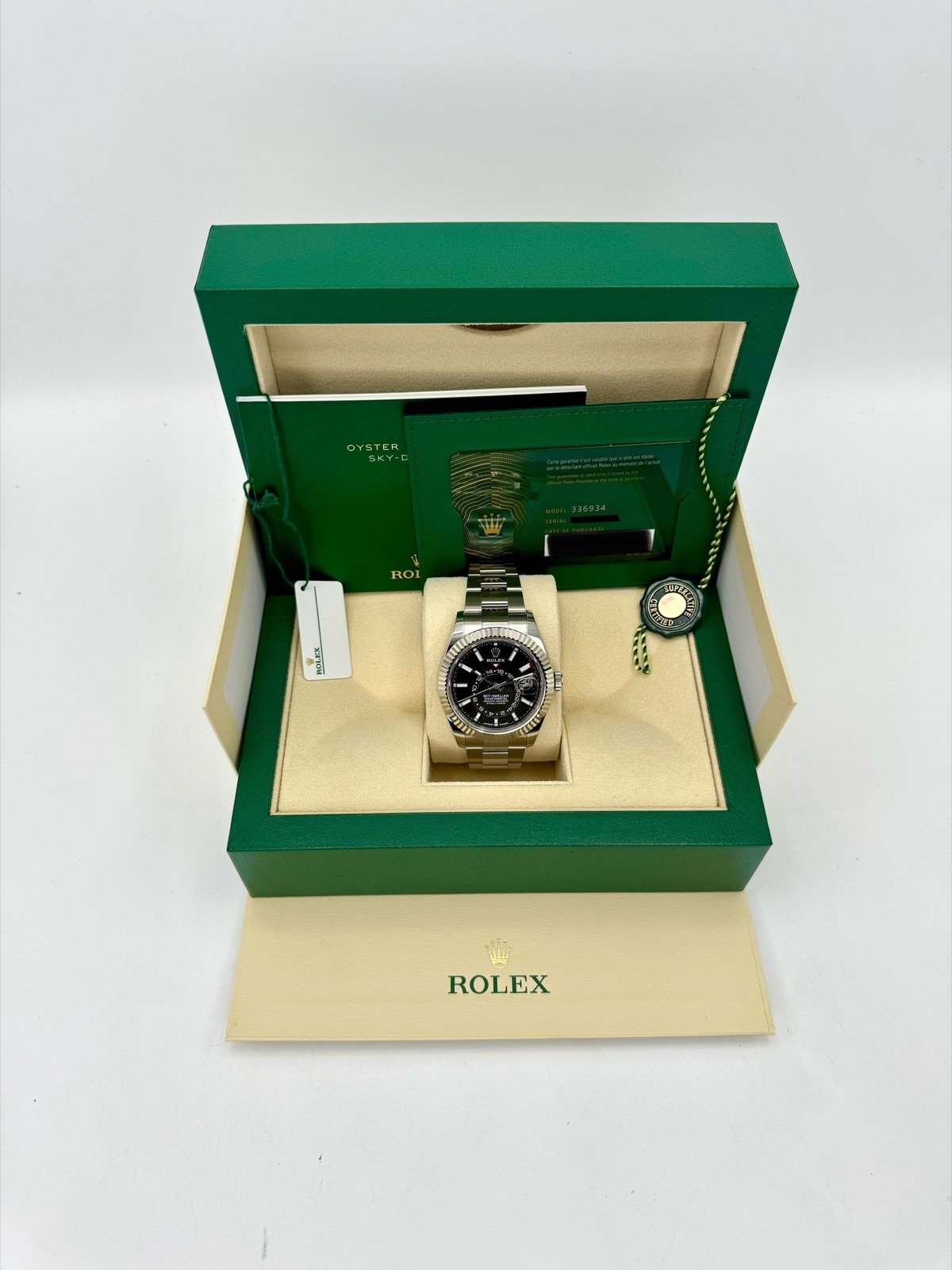 2024 Rolex Sky-Dweller 42mm 336934 Oyster Black Dial (Unworn) - Image 11