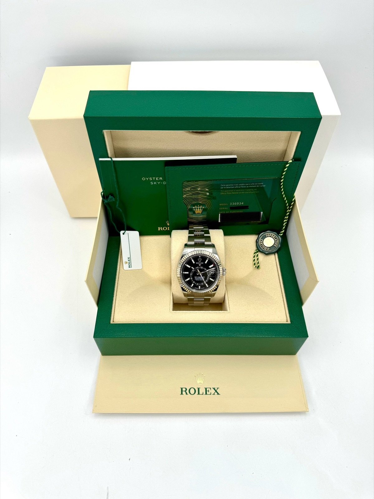 2024 Rolex Sky-Dweller 42mm 336934 Oyster Black Dial (Unworn) - Image 12