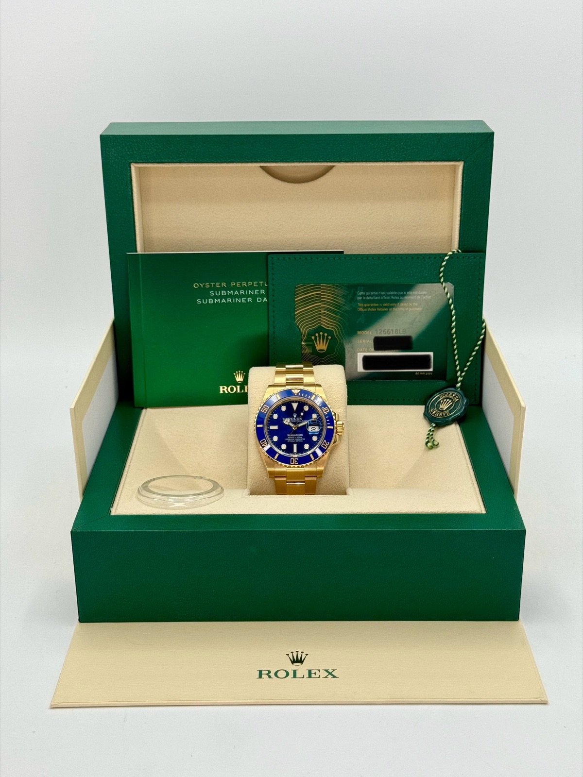 2024 Rolex Submariner “Bluesy” 41mm 126618LB Yellow Gold Blue Dial - Image 11