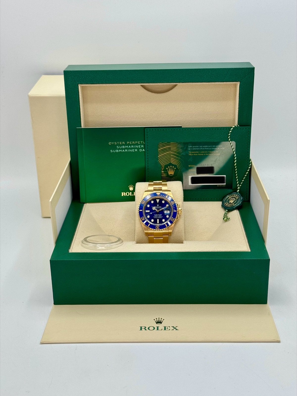 2024 Rolex Submariner “Bluesy” 41mm 126618LB Yellow Gold Blue Dial - Image 12