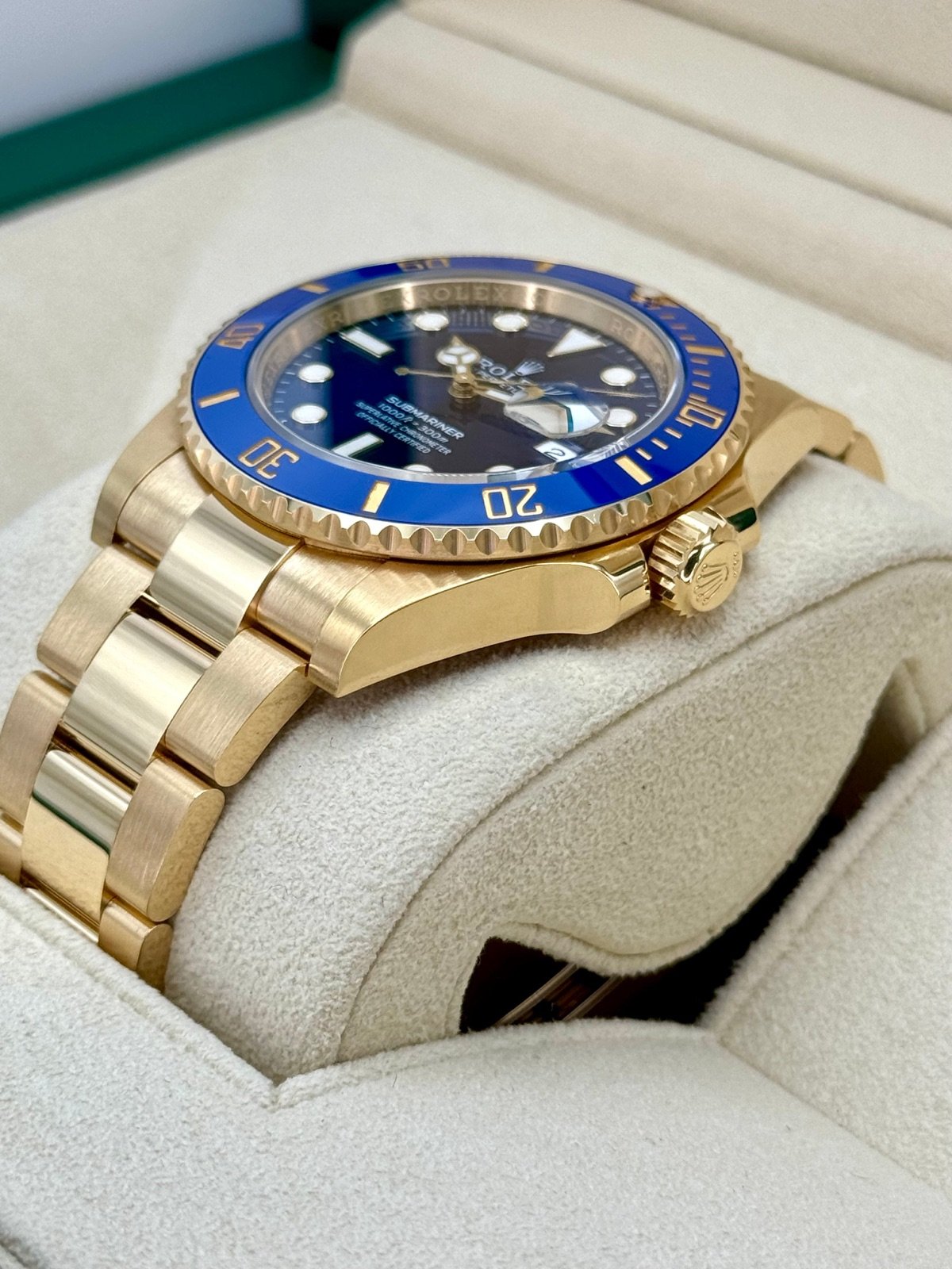 2024 Rolex Submariner “Bluesy” 41mm 126618LB Yellow Gold Blue Dial - Image 6