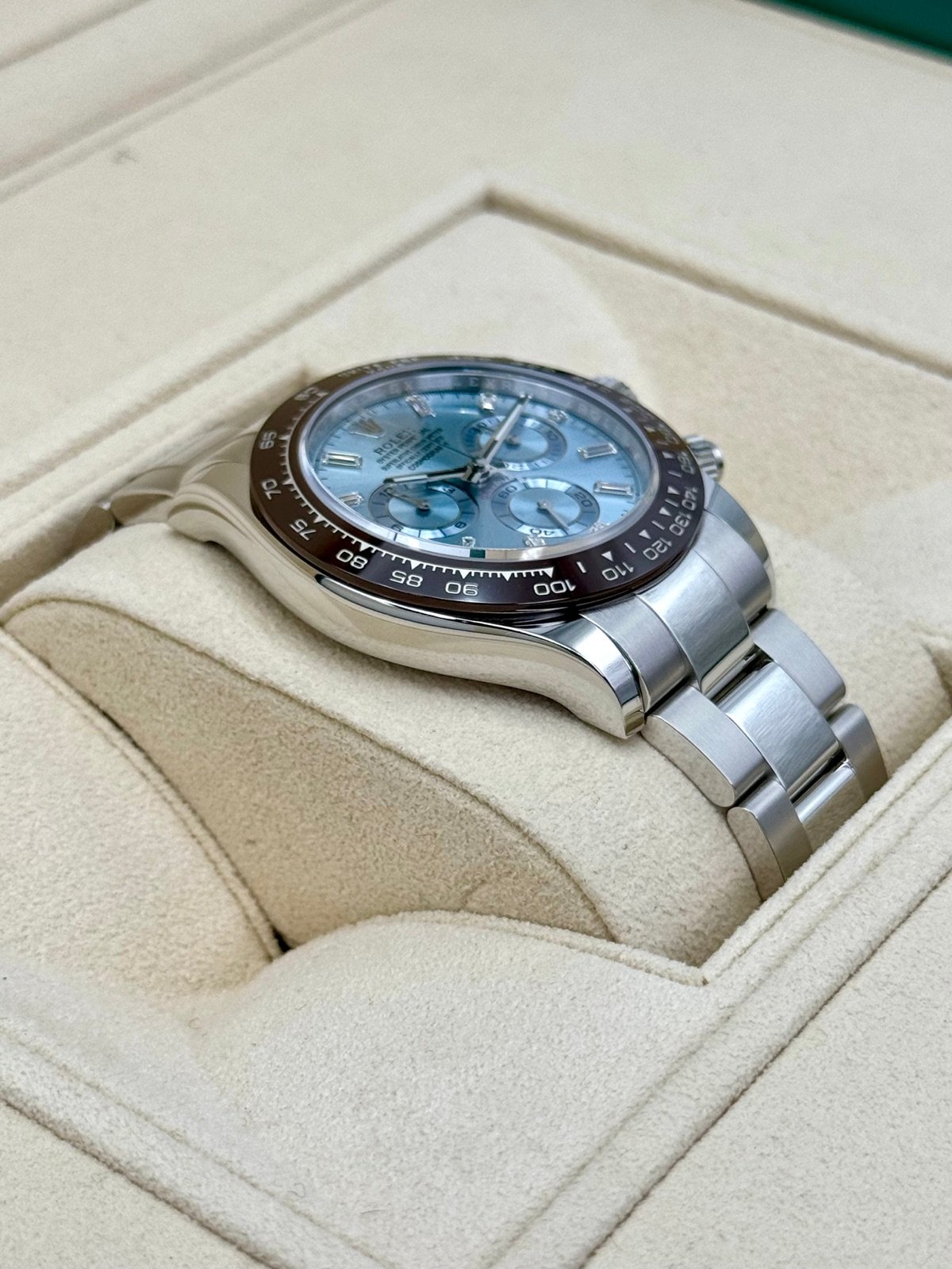 2023 Rolex Daytona 40mm 116506 Platinum Ice Blue Diamond Dial (Unworn) - Image 6