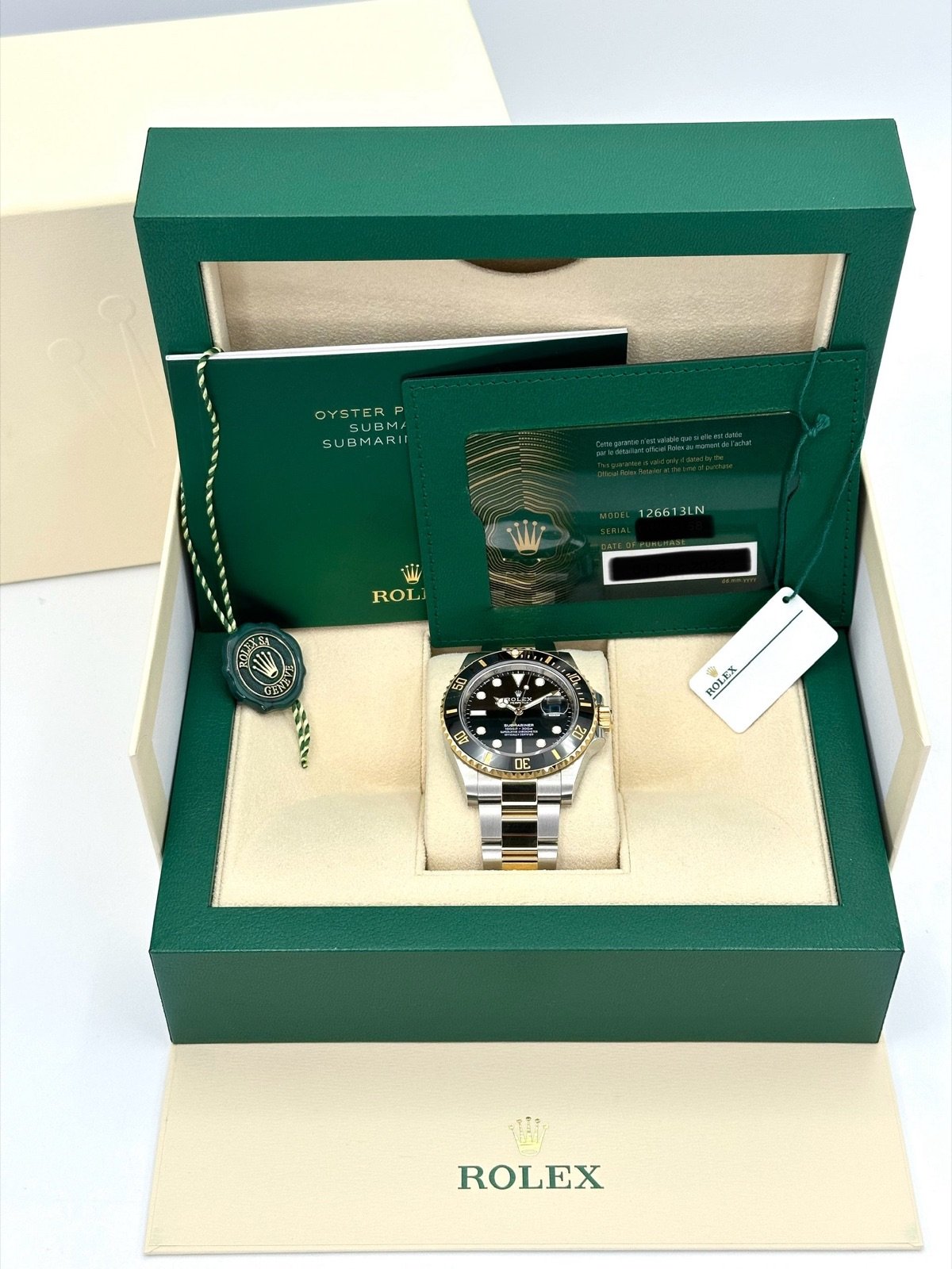 2024 Rolex Submariner 41mm 126613LN Two-Tone Black Dial (Unworn) - Image 12