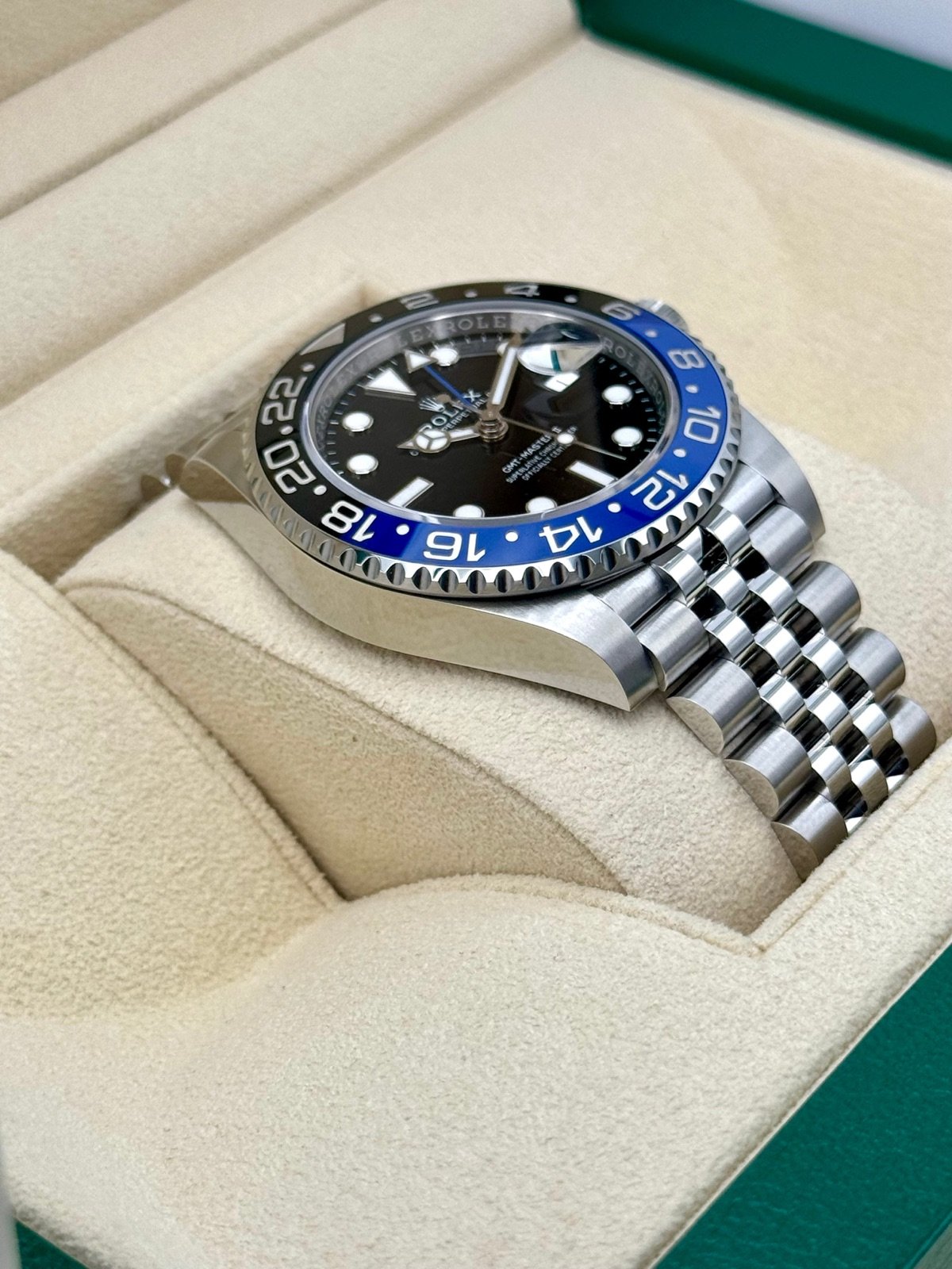 2024 Rolex GMT-Master II “Batgirl” 40mm 126710BLNR Jubilee Black Dial (Unworn) - Image 6