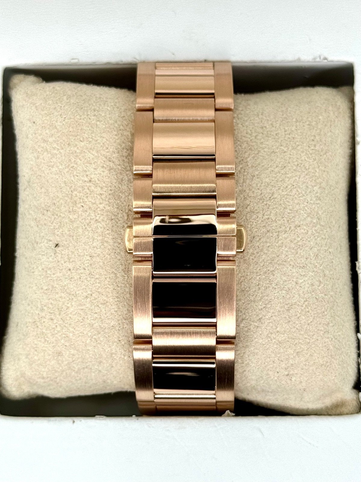 2016 Cartier Calibre de Cartier 42mm W7100018 Rose Gold White Dial - Image 2