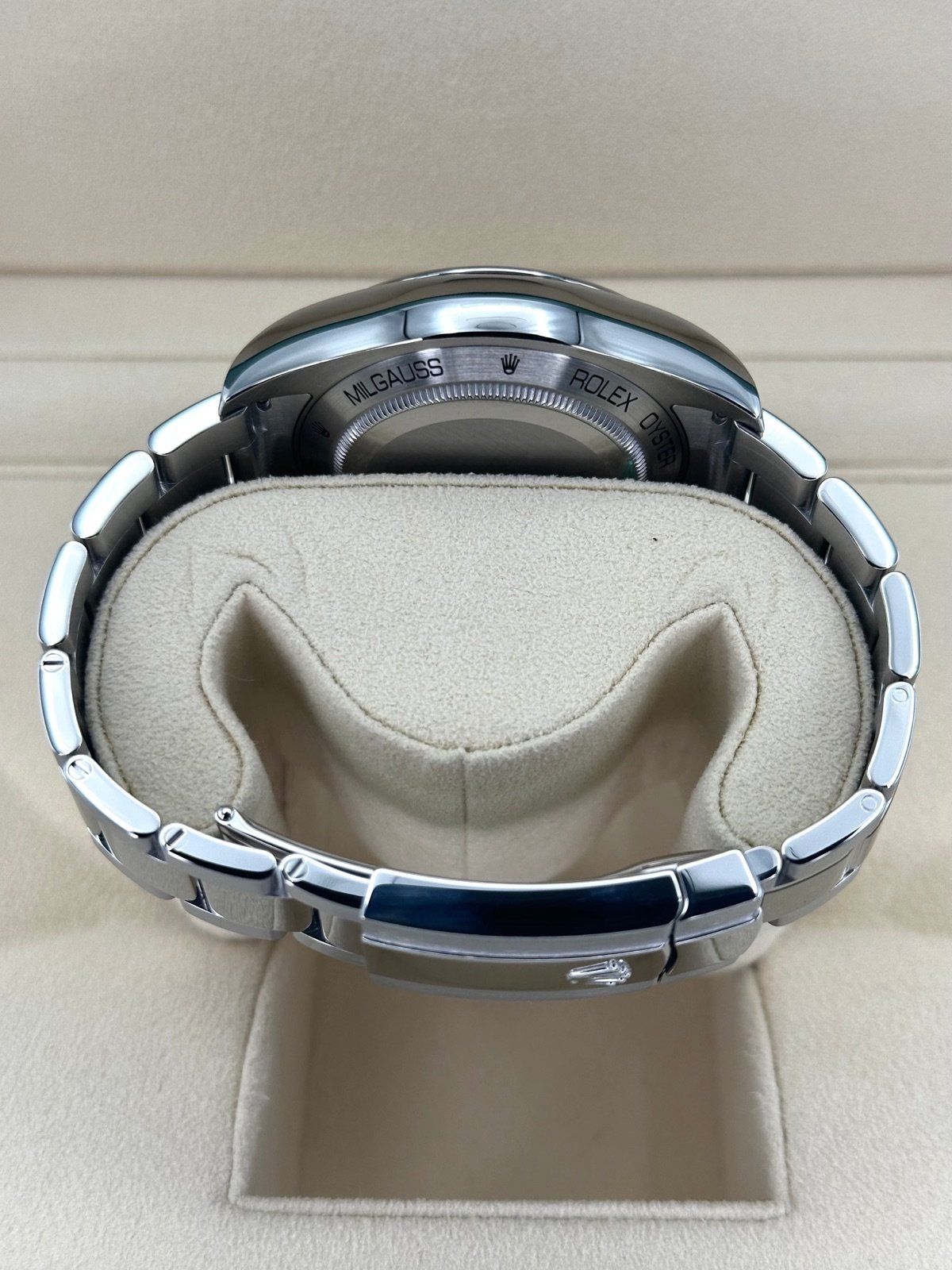 2014 Rolex Milgauss 40mm 116400GV Stainless Steel Black Dial - Image 10