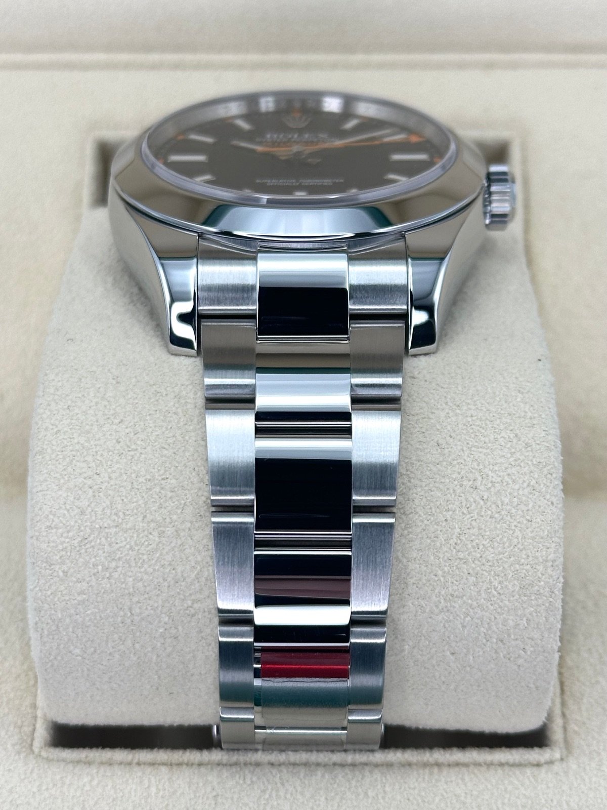 2014 Rolex Milgauss 40mm 116400GV Stainless Steel Black Dial - Image 3
