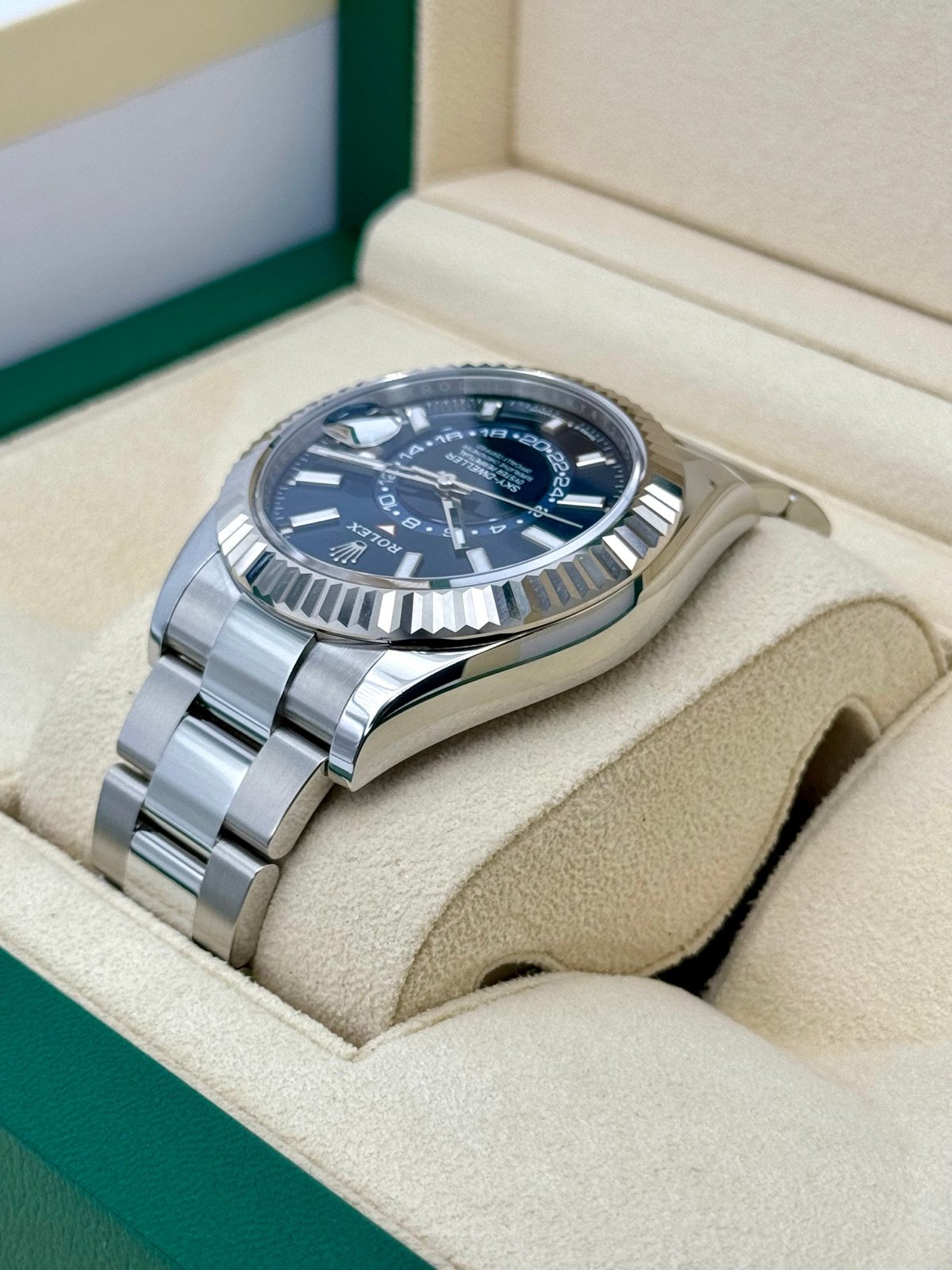 2024 Rolex Sky-Dweller 42mm 336934 Oyster Blue Dial (Unworn) - Image 7