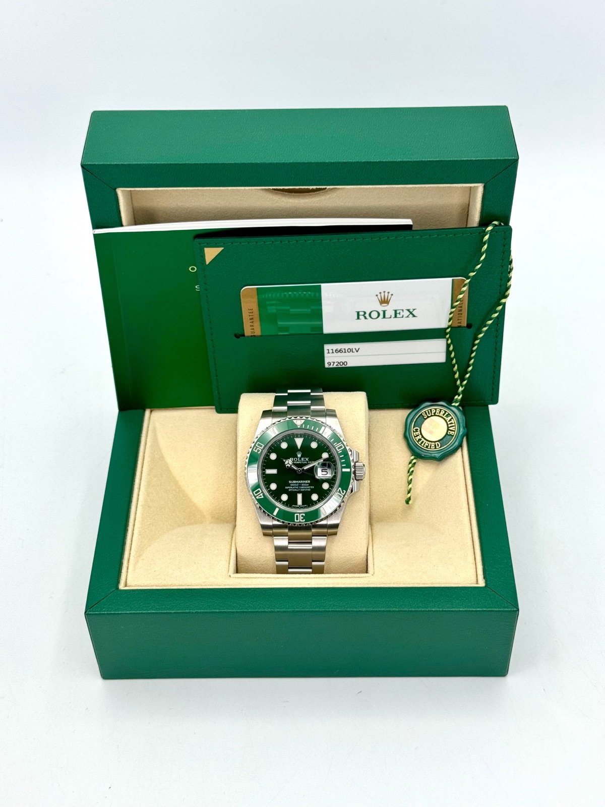 2017 Rolex Submariner “Hulk” 40mm 116610LV Green Dial - Image 11