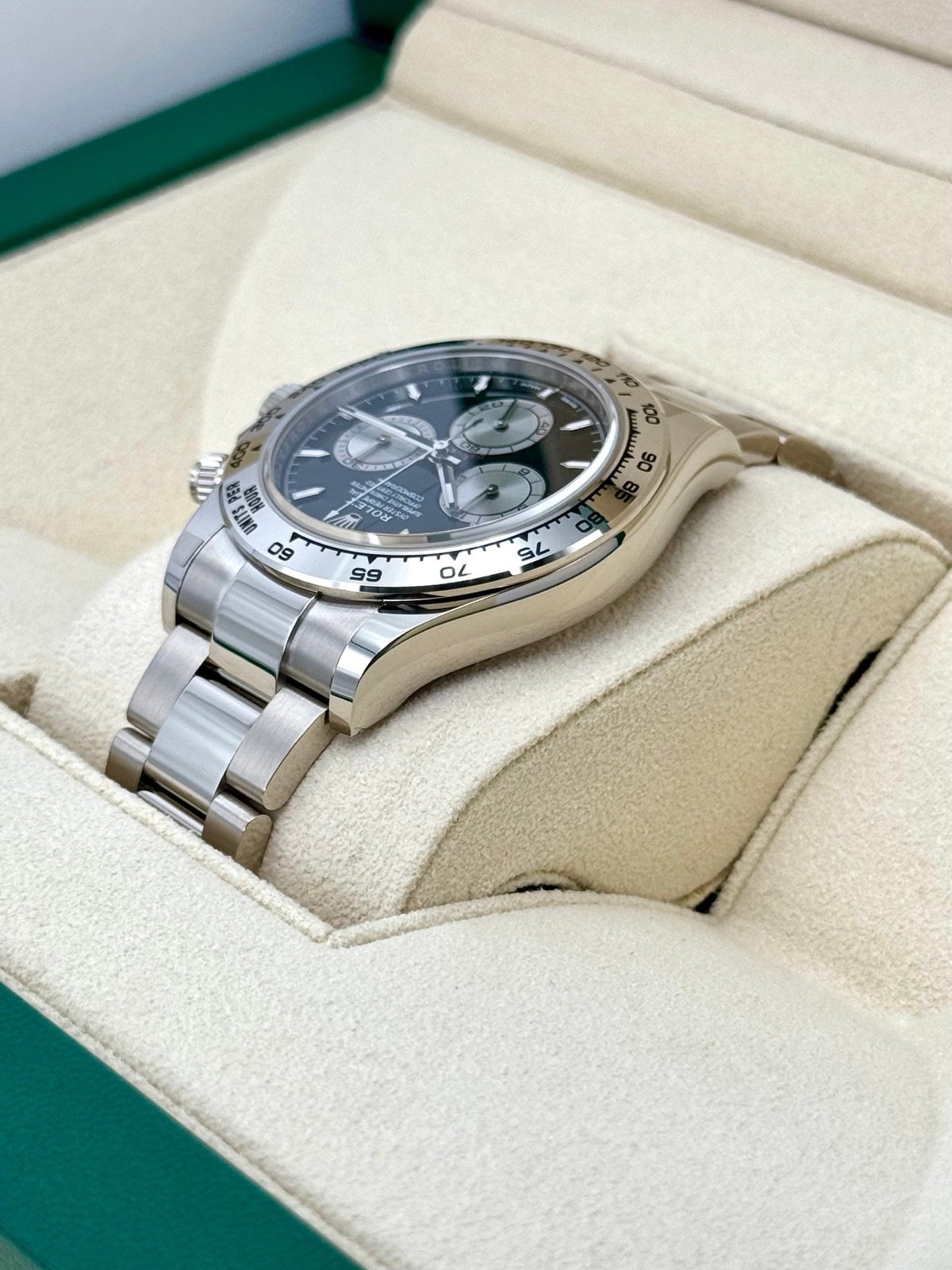 2024 Rolex Daytona 40mm 126509 White Gold Black Dial (Unworn) - Image 7