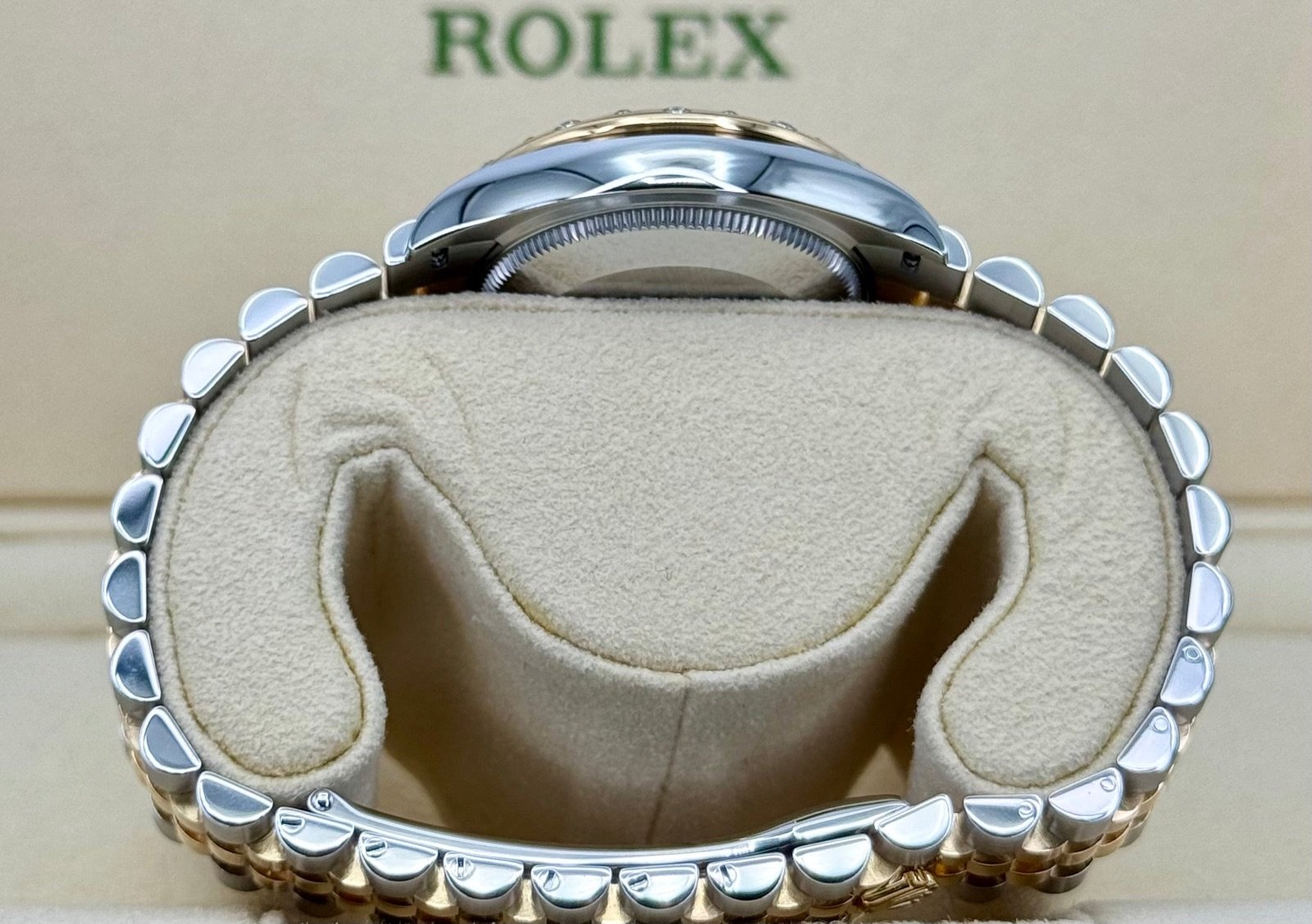2021 Rolex Datejust 31mm 278343RBR Two-Tone Jubilee MOP Diamond Dial - Image 10
