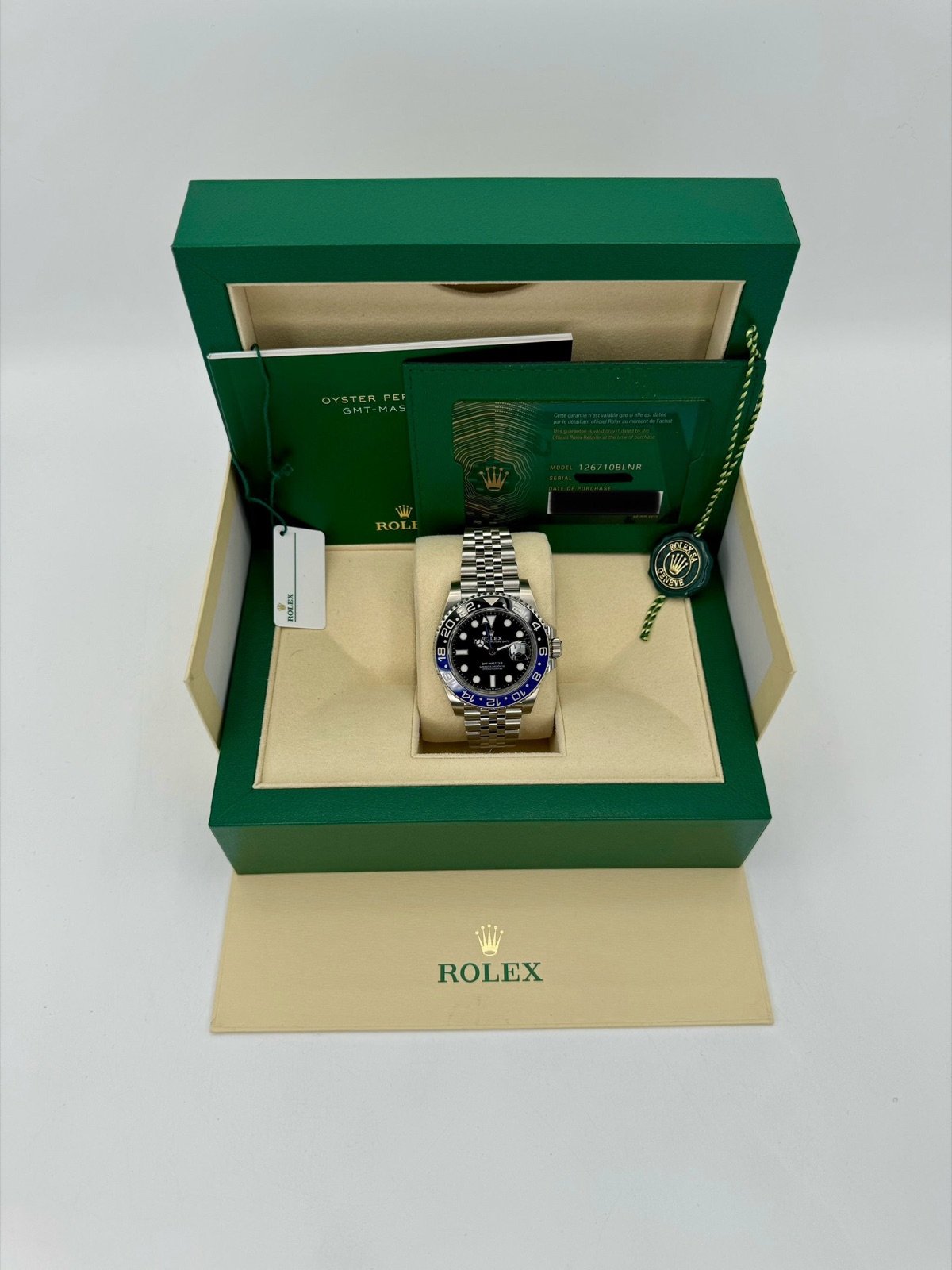 2024 Rolex GMT-Master II “Batgirl” 40mm 126710BLNR Jubilee Black Dial - Image 11