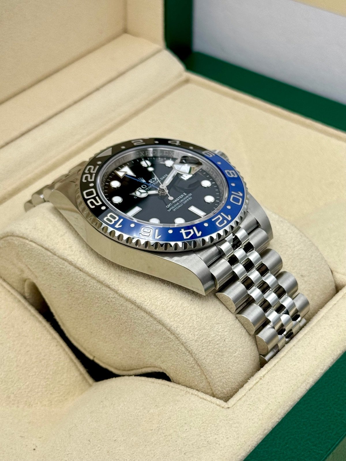 2024 Rolex GMT-Master II “Batgirl” 40mm 126710BLNR Jubilee Black Dial - Image 6