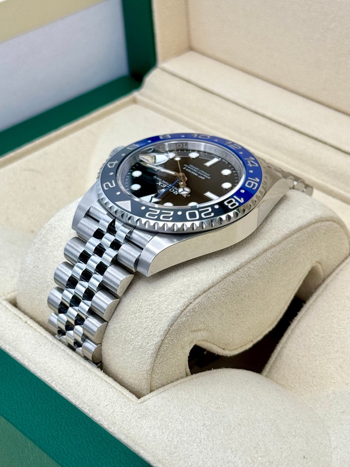 2024 Rolex GMT-Master II “Batgirl” 40mm 126710BLNR Jubilee Black Dial - Image 7