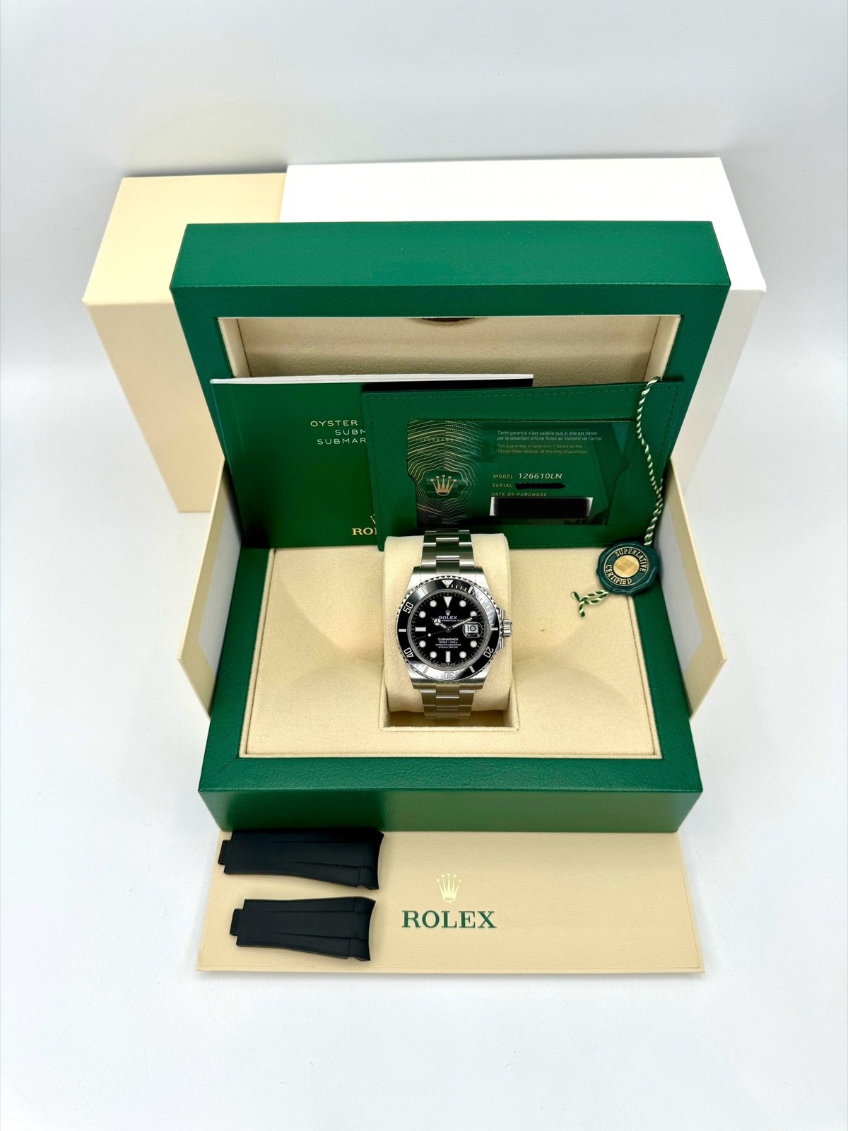2022 Rolex Submariner 41mm 126610LN Stainless Steel Black Dial - Image 12