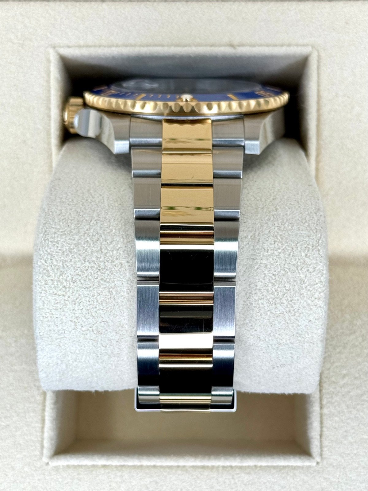 2023 Rolex Submariner “Bluesy” 41mm 126613LB Two-Tone Blue Dial - Image 4