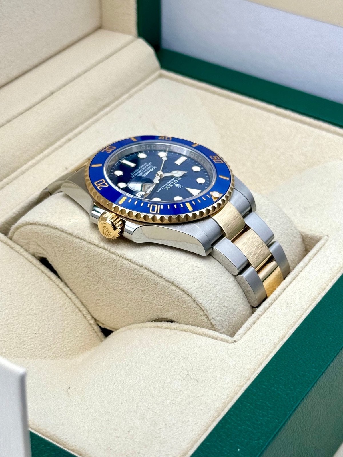 2023 Rolex Submariner “Bluesy” 41mm 126613LB Two-Tone Blue Dial - Image 8