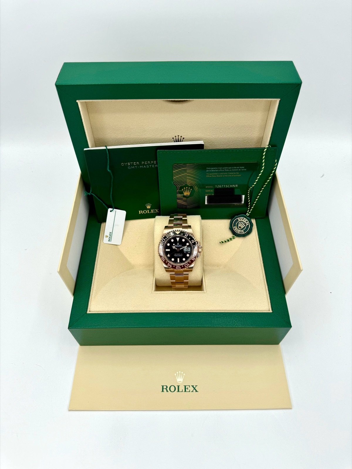 2024 Rolex GMT-Master II “Rootbeer” 40mm 126715CHNR Rose Gold (Unworn) - Image 11