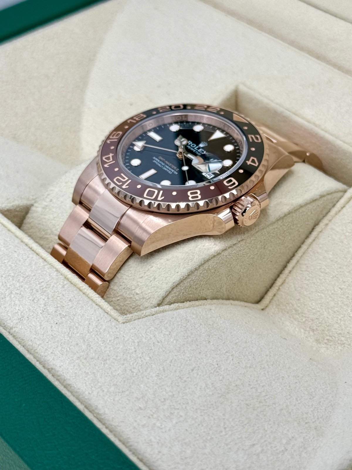 2024 Rolex GMT-Master II “Rootbeer” 40mm 126715CHNR Rose Gold (Unworn) - Image 5