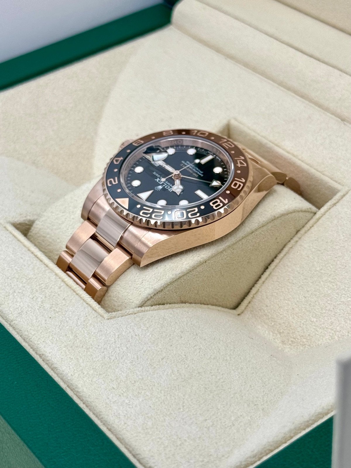 2024 Rolex GMT-Master II “Rootbeer” 40mm 126715CHNR Rose Gold (Unworn) - Image 7