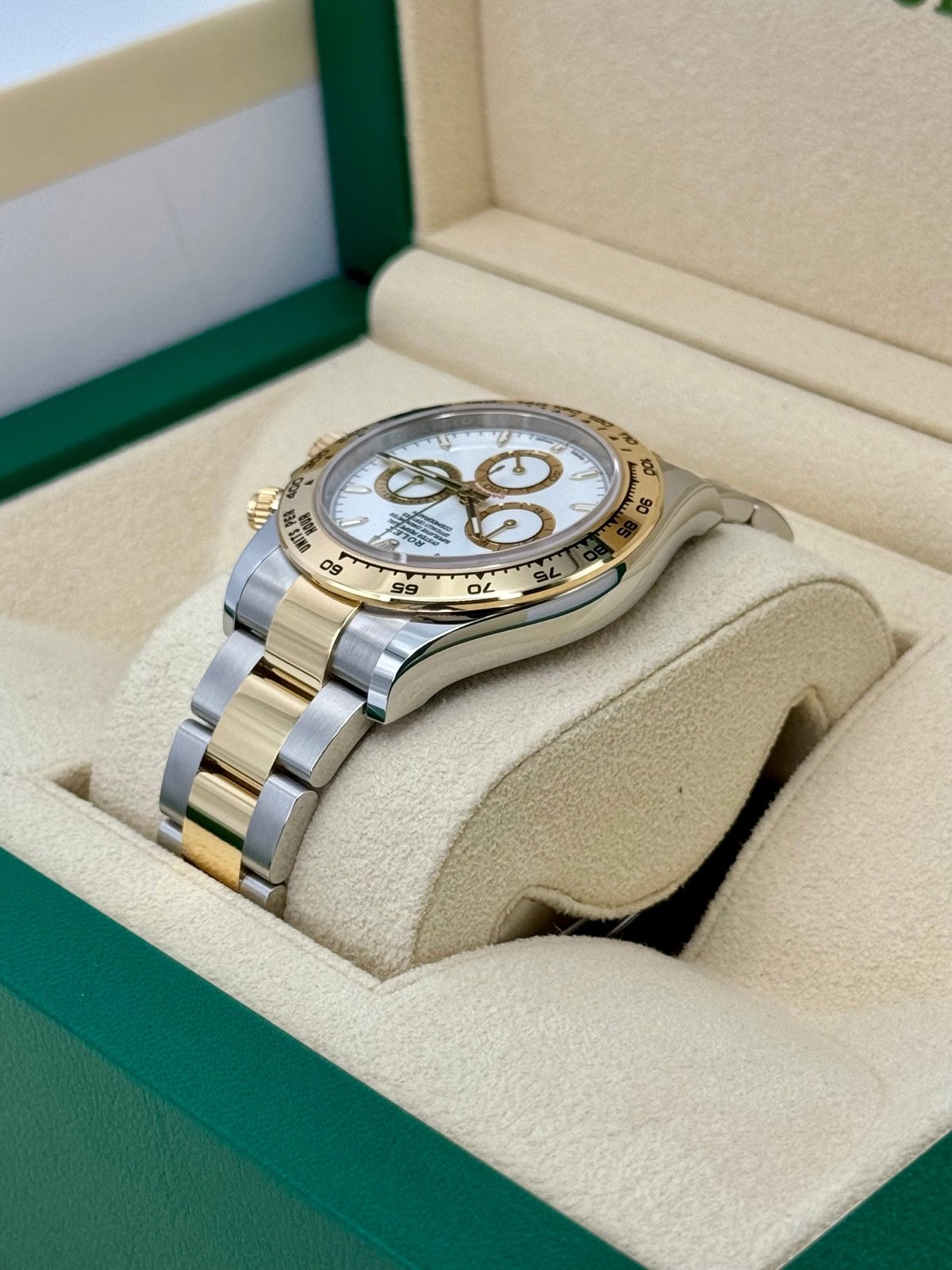 2024 Rolex Daytona 40mm 126503 Two-Tone White Dial (Unworn) - Image 7