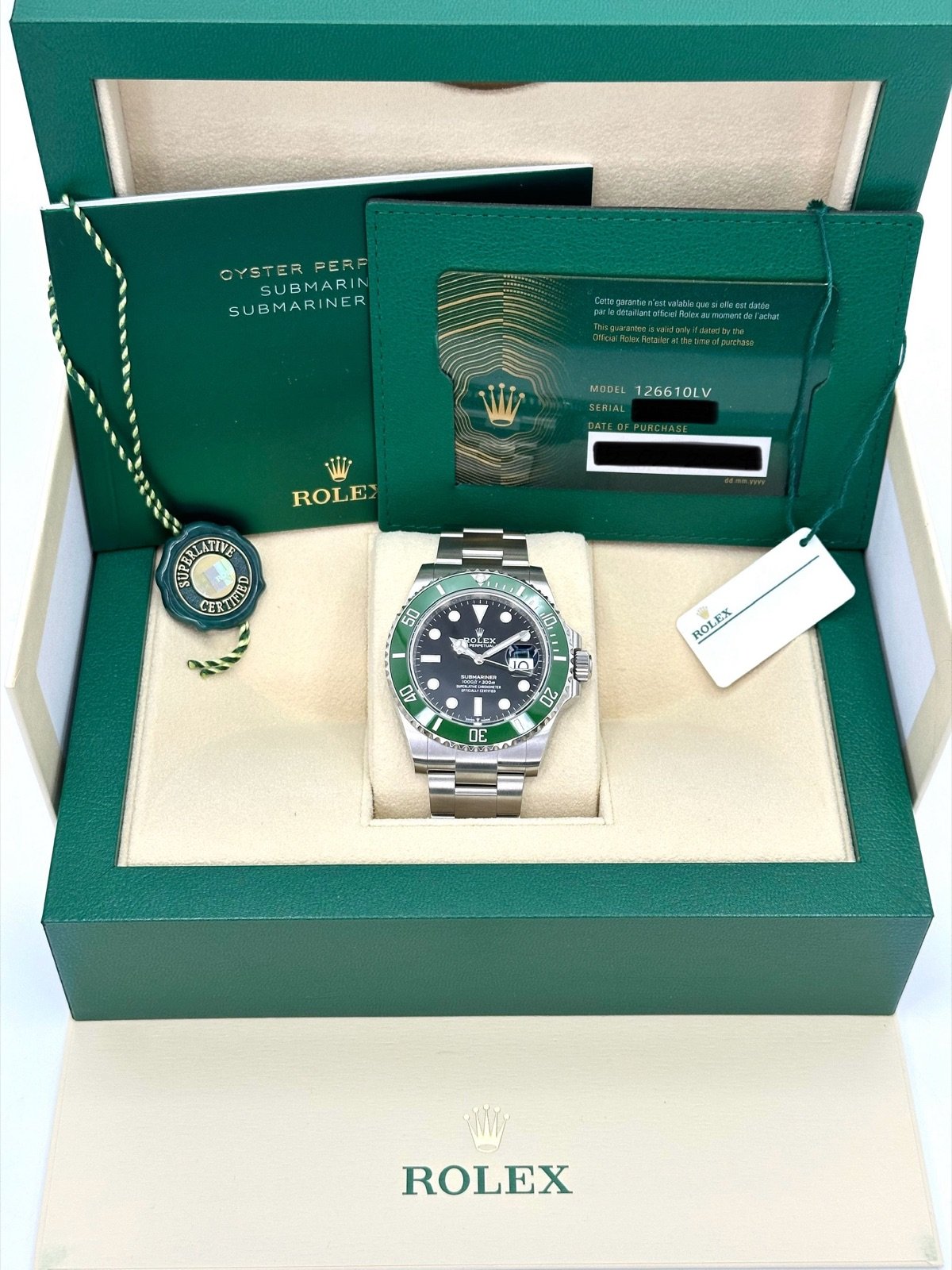 2024 Rolex Submariner “Starbucks” 41mm 126610LV Black Dial (Unworn) - Image 11